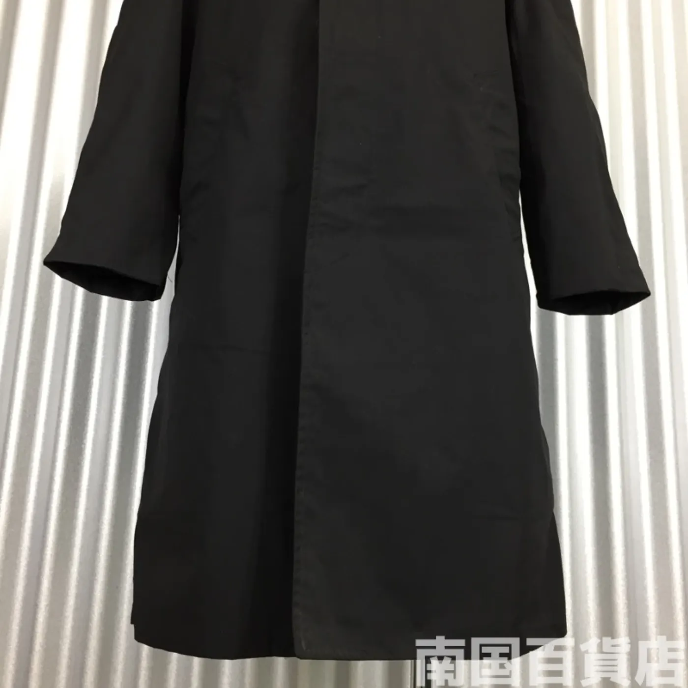 COAT ALL WEATHER MAN’S BLACK W/REMOVALE LINER 36S 新品 記録写真9