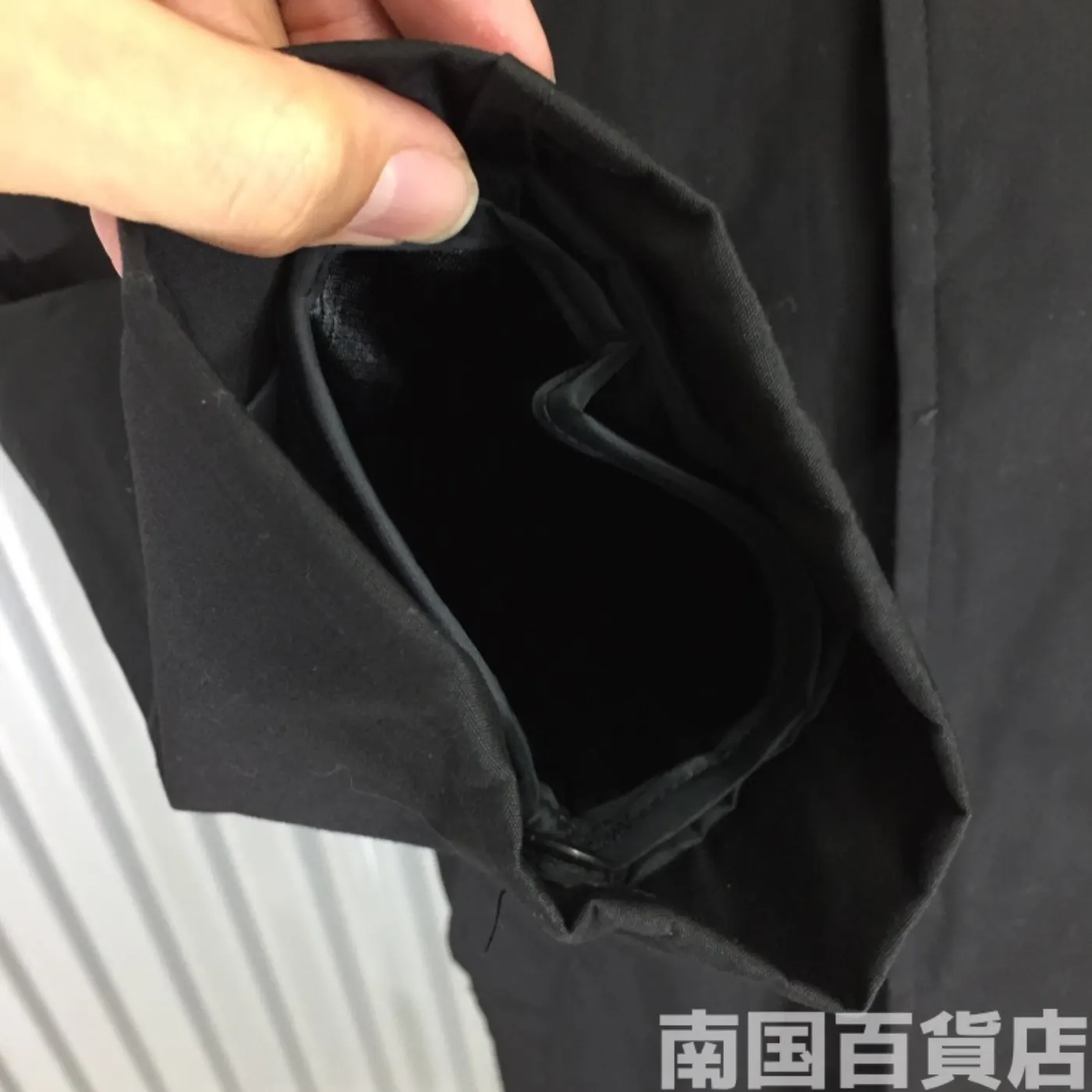 COAT ALL WEATHER MAN’S BLACK W/REMOVALE LINER 36S 新品 記録写真16