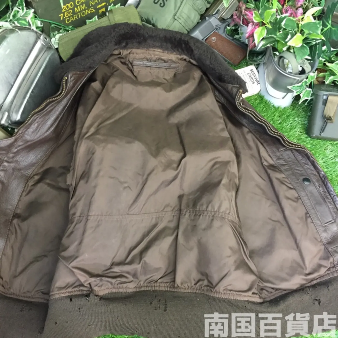 フライトジャケット サイズ不明 中古品 記録写真9