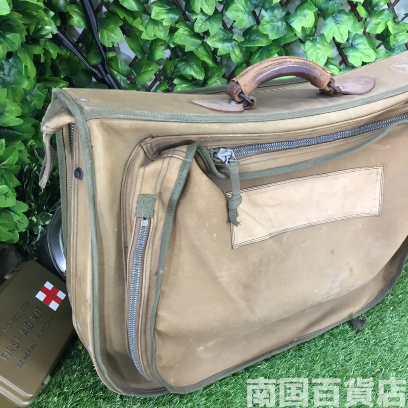 スーツケース ARMY AIR FORCES レア物 中古品 記録写真7