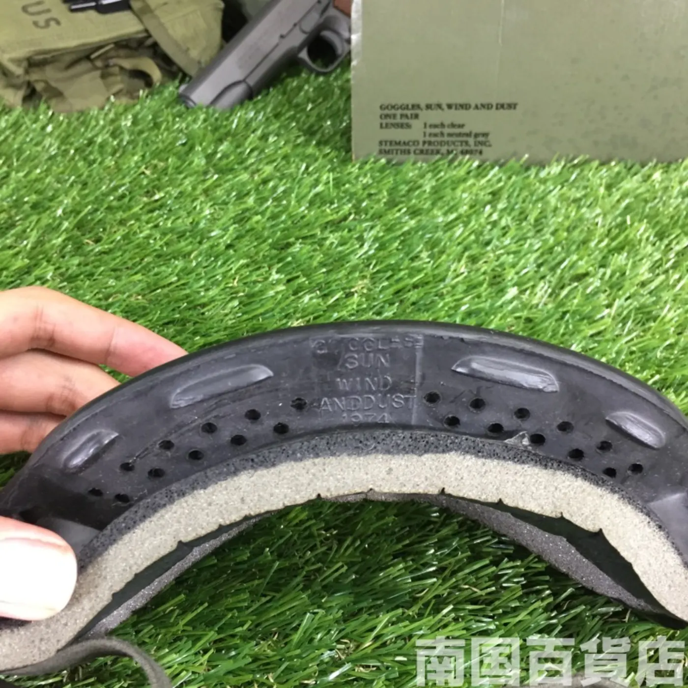 バリスティック ゴーグル クリアレンズ付き 新品 記録写真4