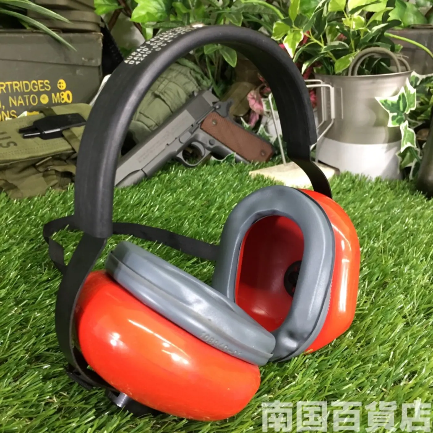 米軍放出品防音用イヤーマフ(防音用ヘッドフォン) 記録写真1
