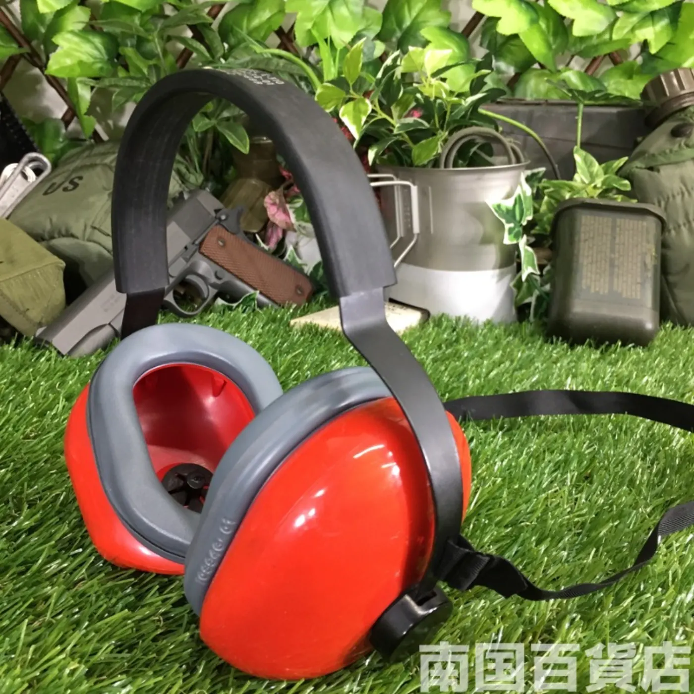 米軍放出品防音用イヤーマフ(防音用ヘッドフォン) 記録写真2