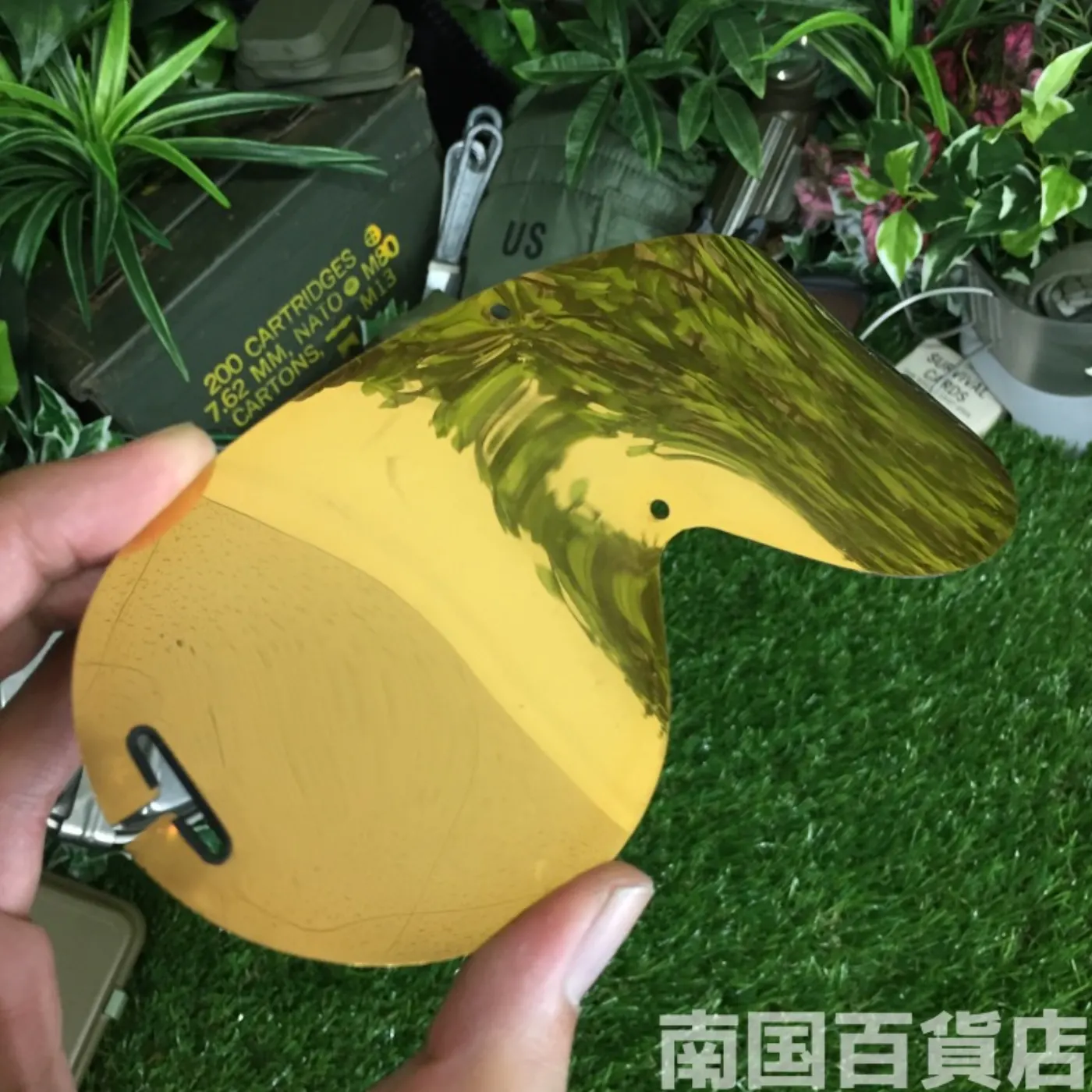 ミリタリーデザートゴーグルセット(換えレンズ、収納ケース付) 記録写真9