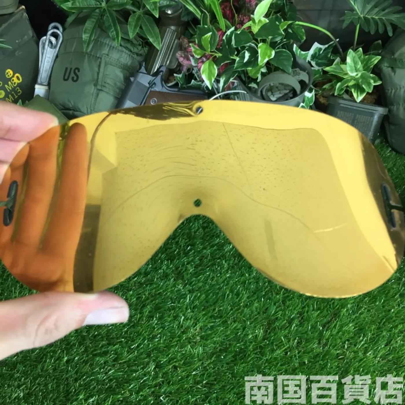 ミリタリーデザートゴーグルセット(換えレンズ、収納ケース付) 記録写真10