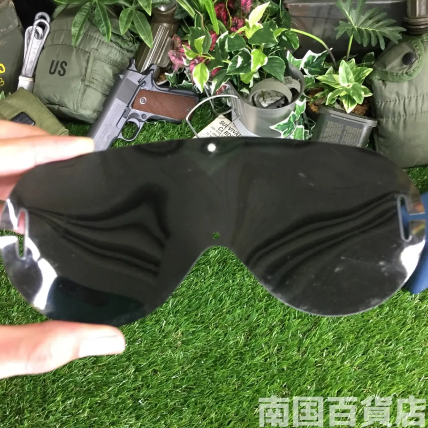 ミリタリーデザートゴーグルセット(換えレンズ、収納ケース付) 記録写真11