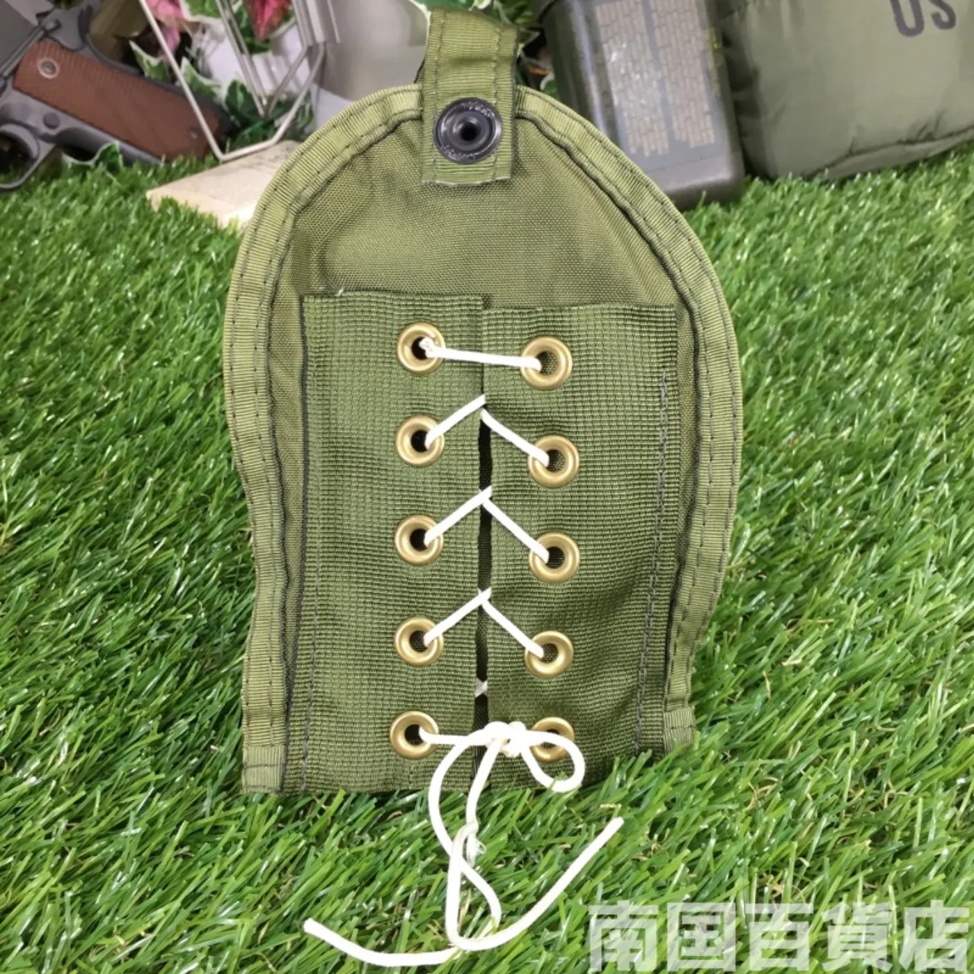 ストロボライトポーチ(新品)OD 記録写真2