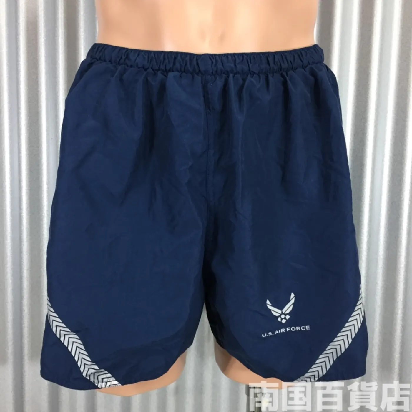 USAF トレーニングショートパンツ Lサイズ 中古品 記録写真1
