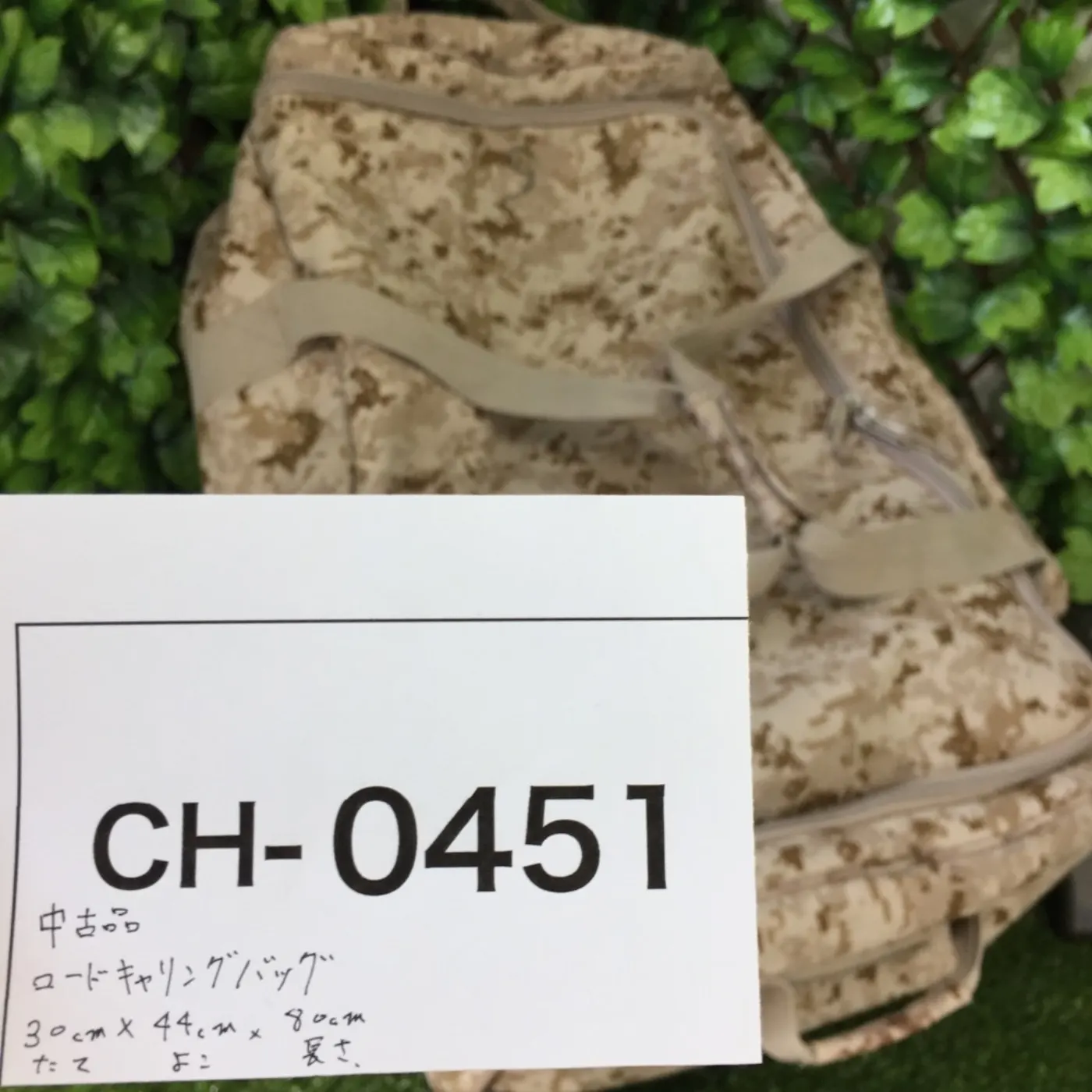 マーパットデザート ロードキャリングバッグ 中古品 記録写真10