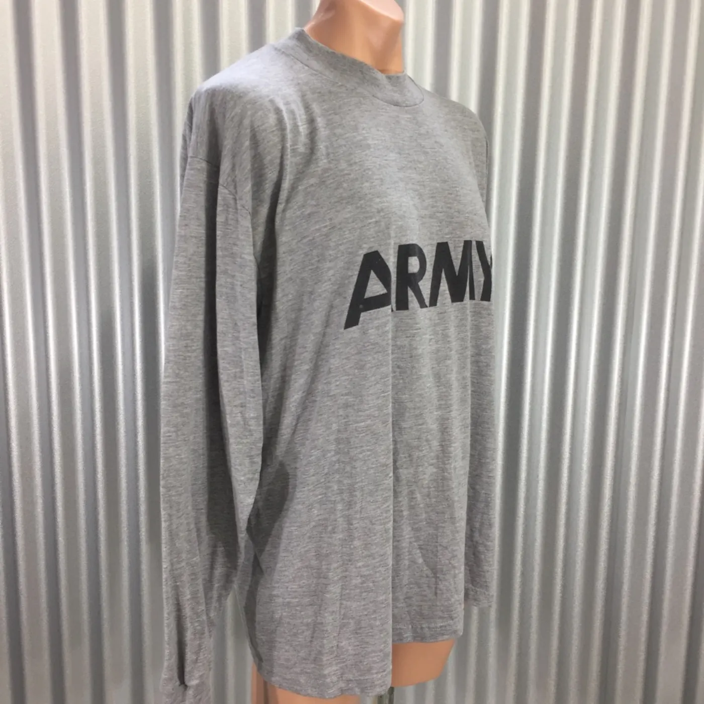 US ARMY 長袖シャツ Lサイズ 中古良品 記録写真2