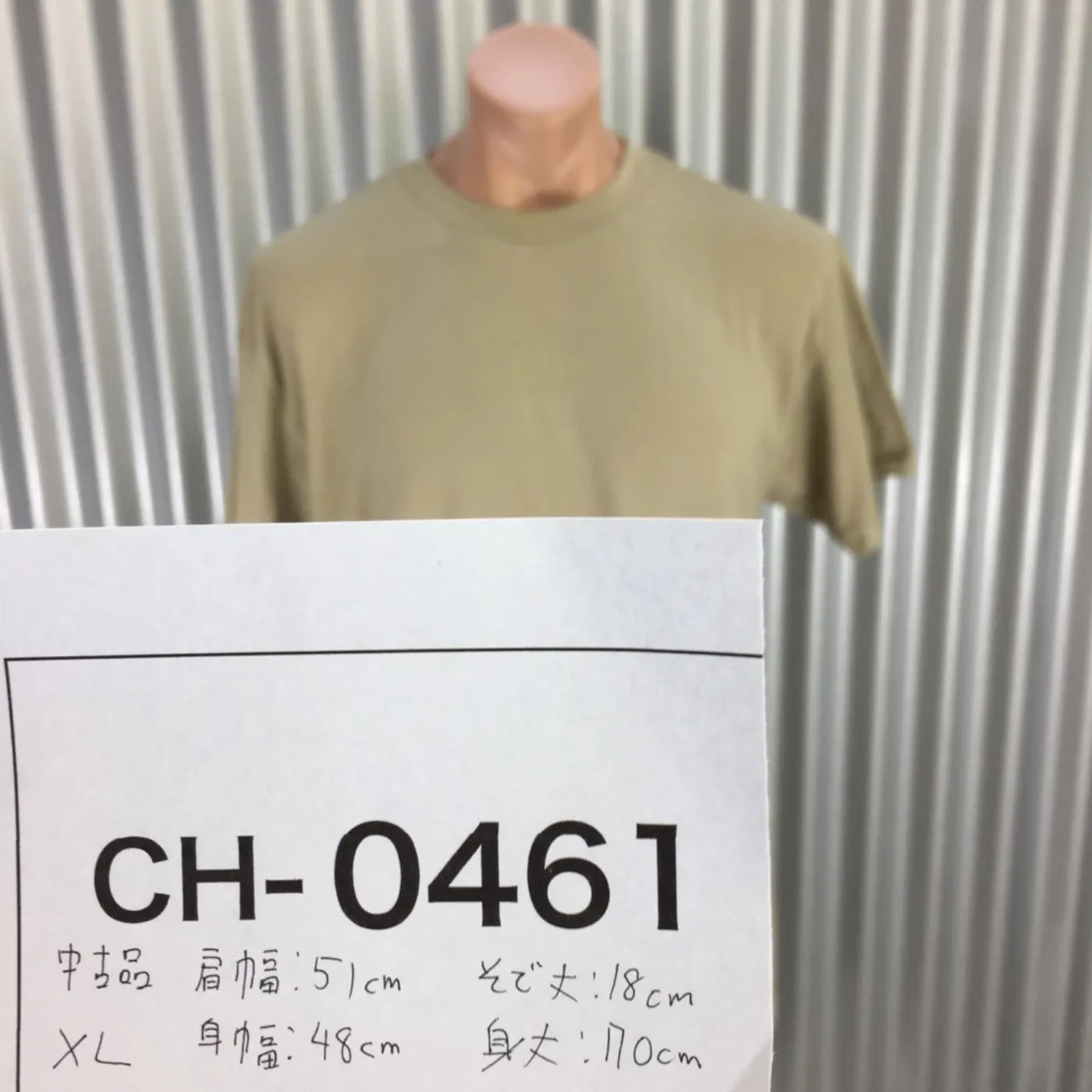中古 Tシャツ XLサイズ ジャンク品 記録写真8