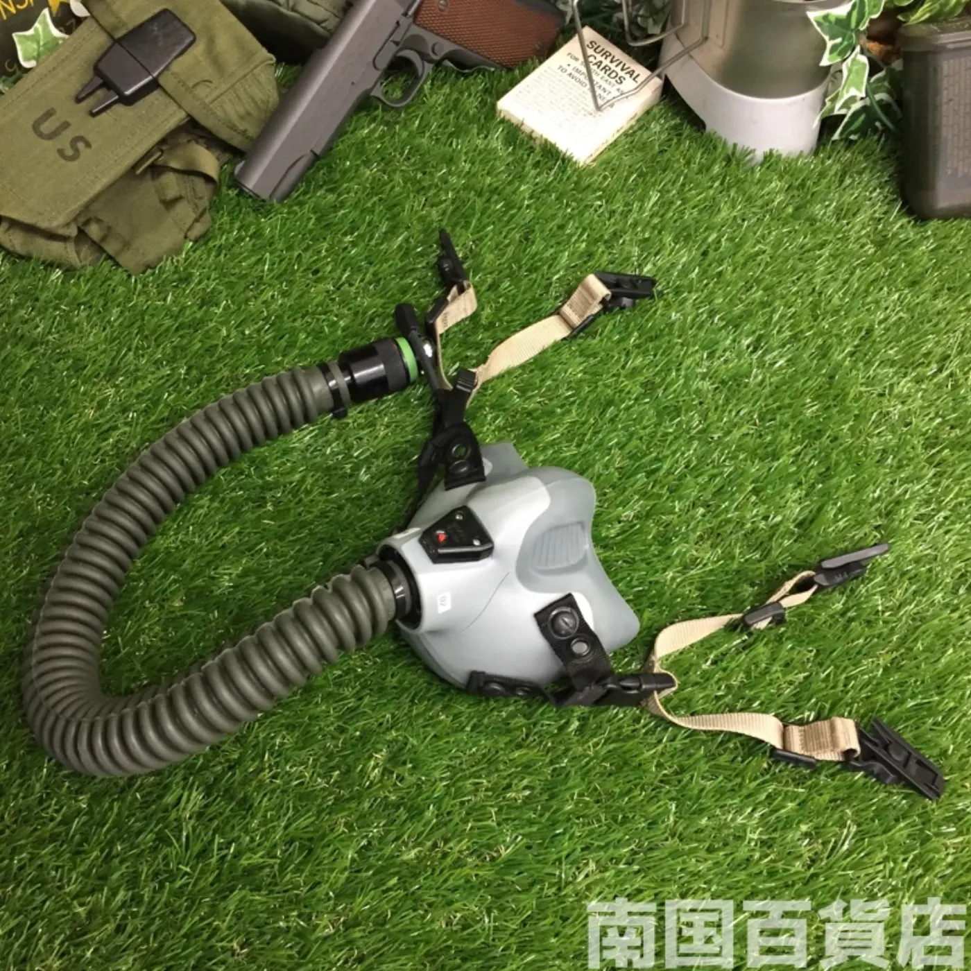 US パイロット マスク ジャンク品 カスタム 記録写真1