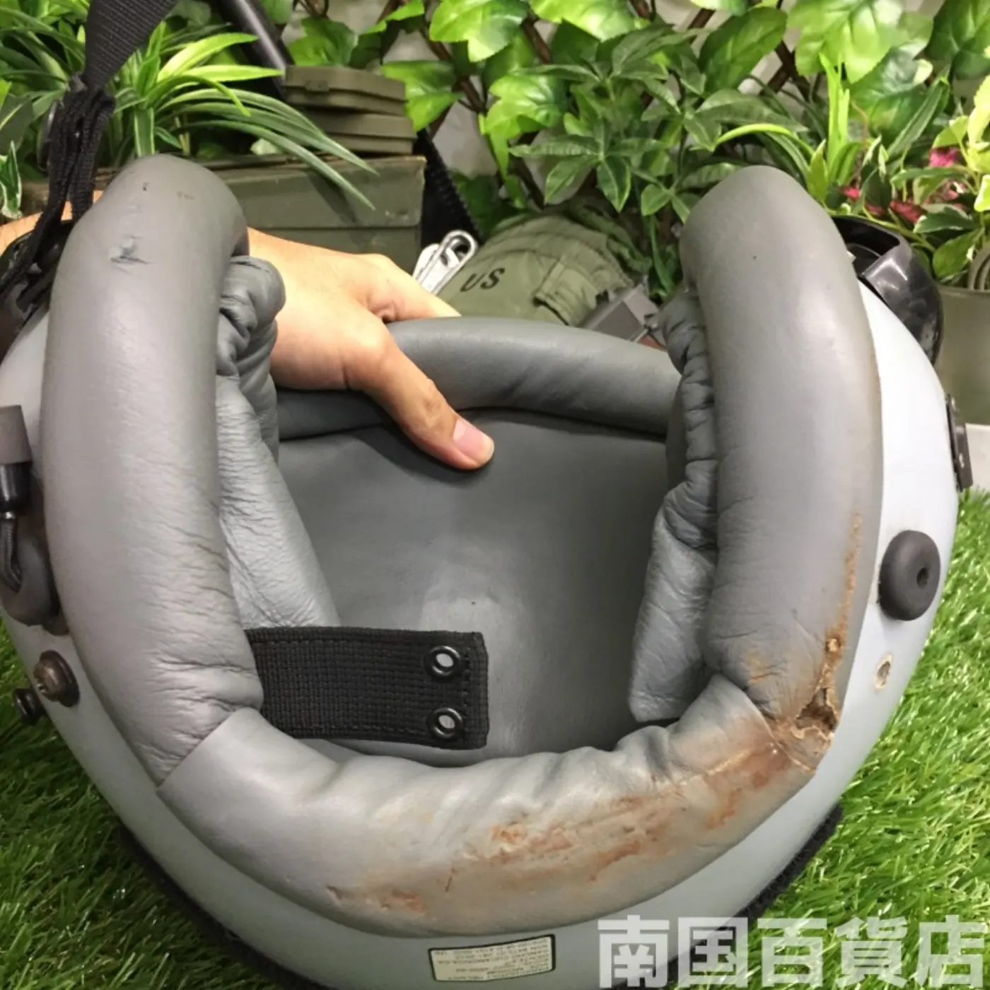 パイロットヘルメット セット 中古 ジャンク品 記録写真6