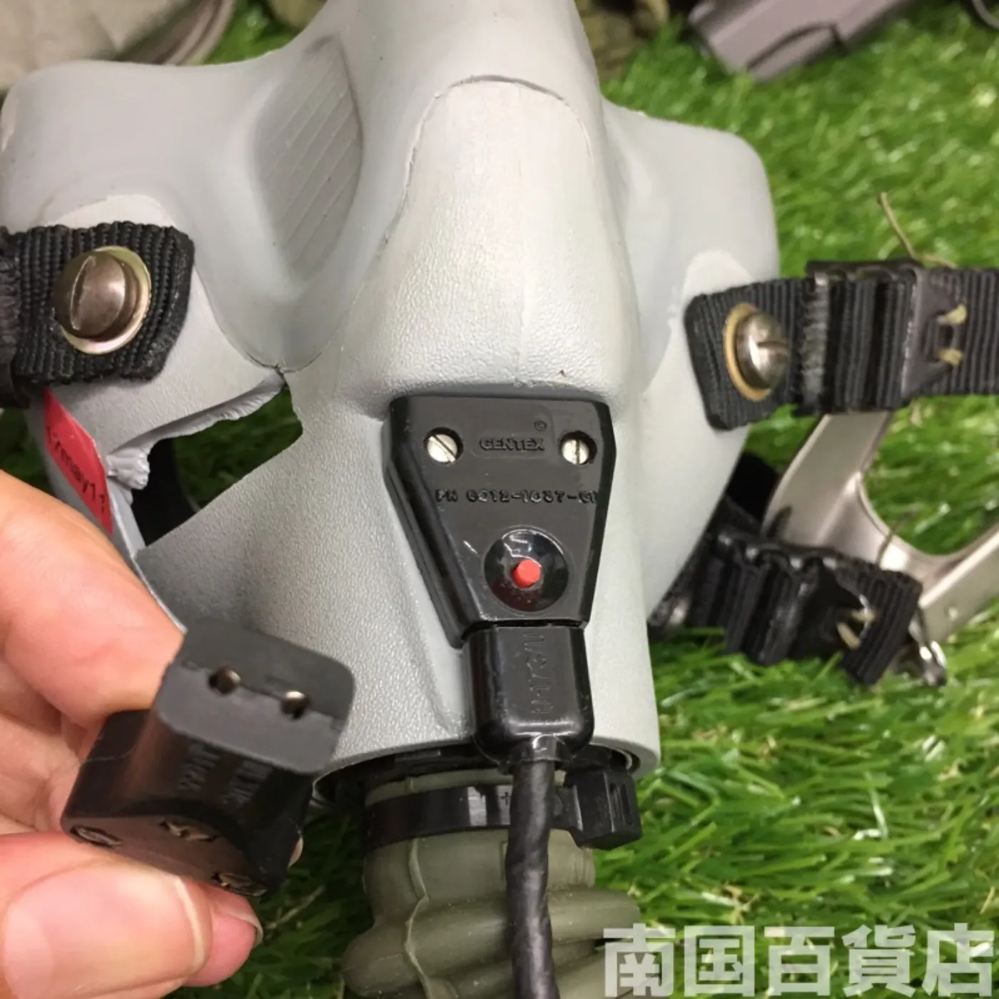パイロットヘルメット セット 中古 ジャンク品 記録写真16