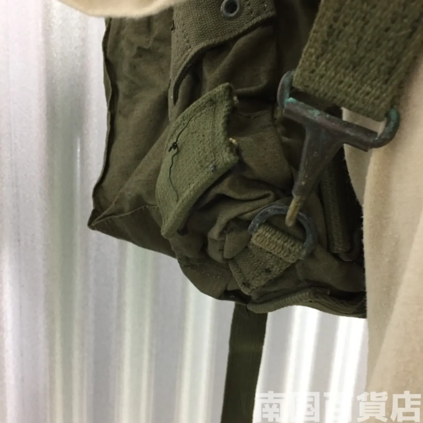 フィールドバッグ コットン製 中古品 記録写真10