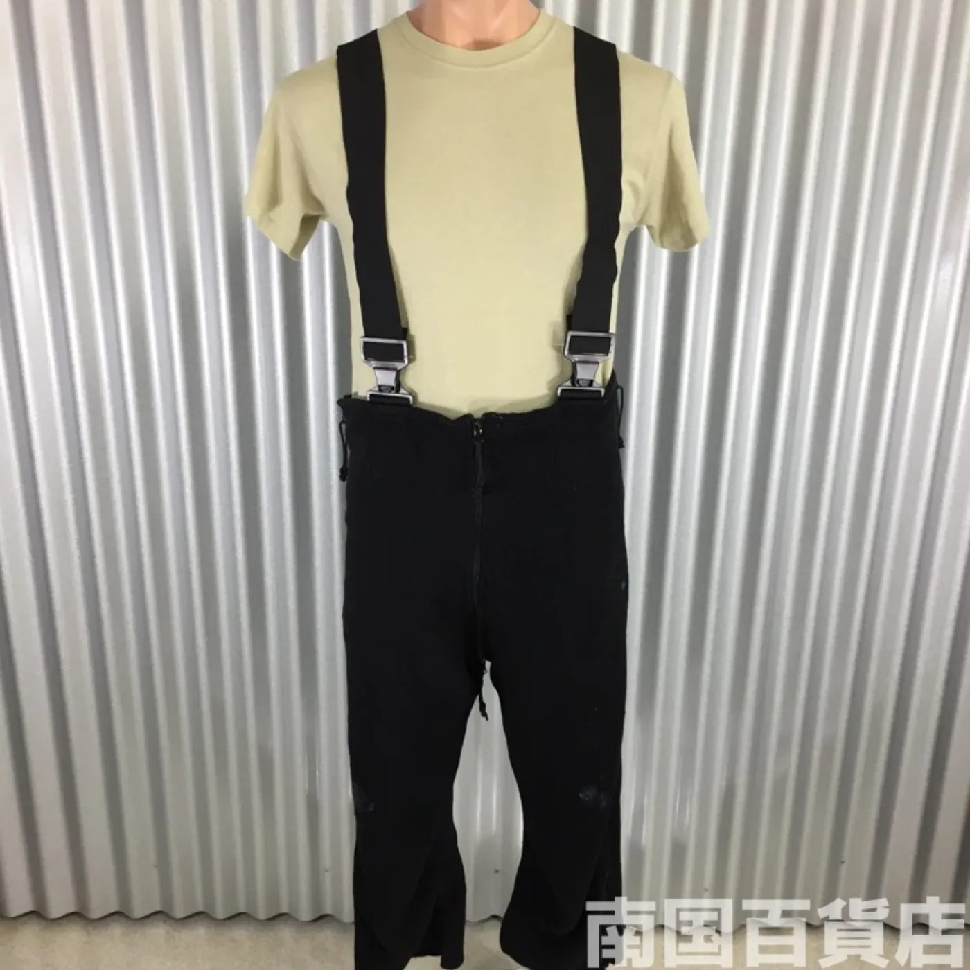 POLARTEC フリースオーバーオール S-SR 中古品 記録写真1