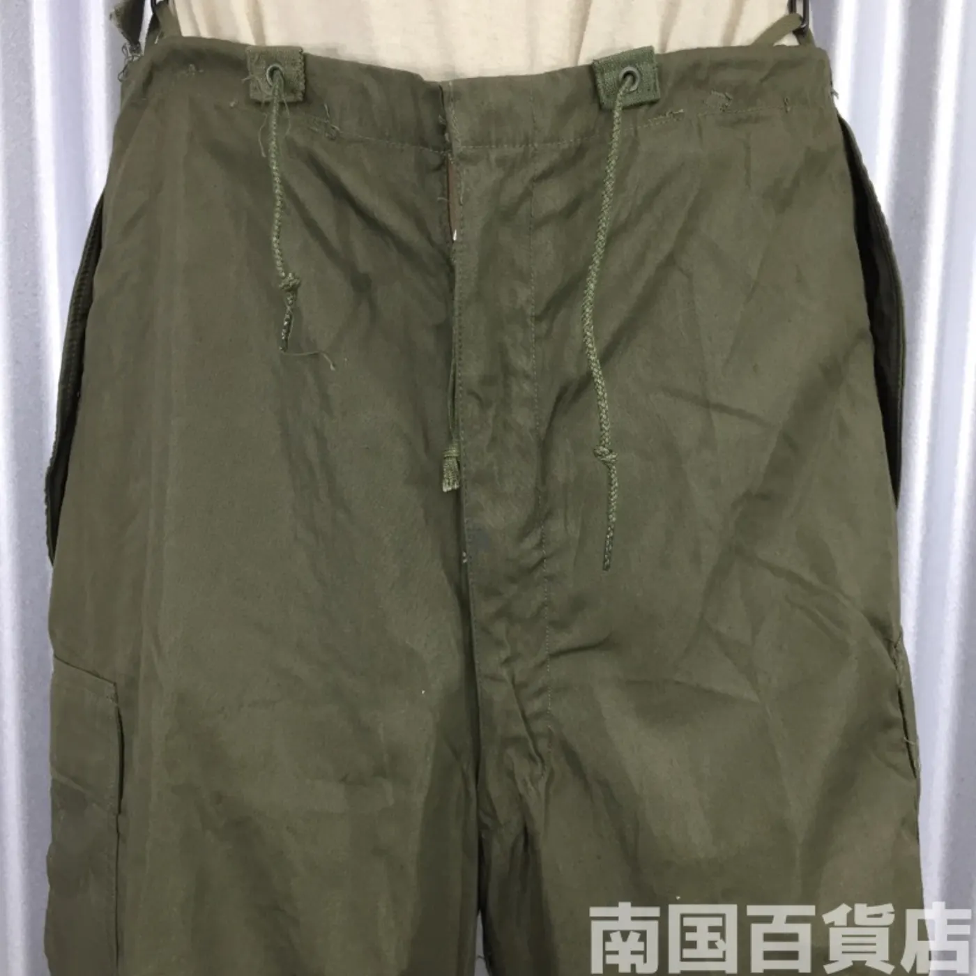 米軍 オーバーオール ライナー付き SRサイズ 極上品 記録写真4