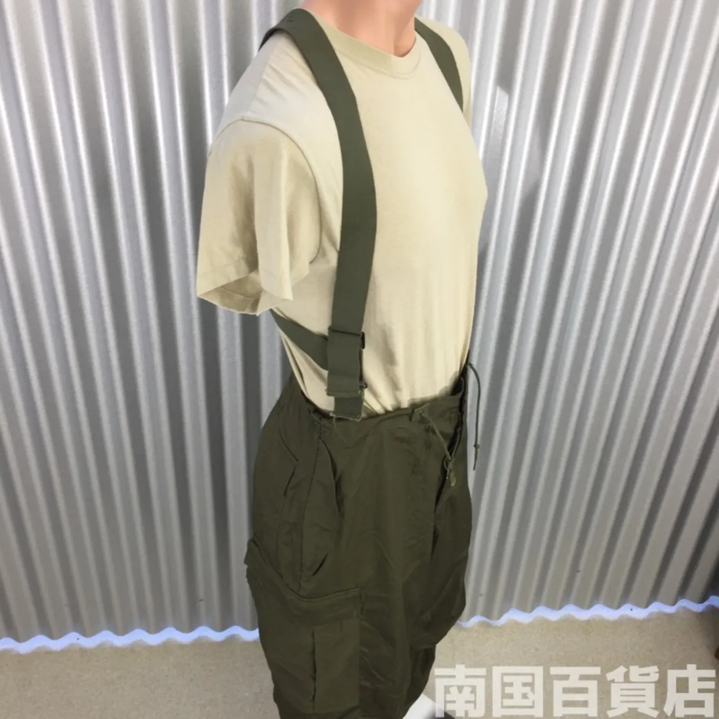 米軍 オーバーオール ライナー付き SRサイズ 極上品 記録写真11