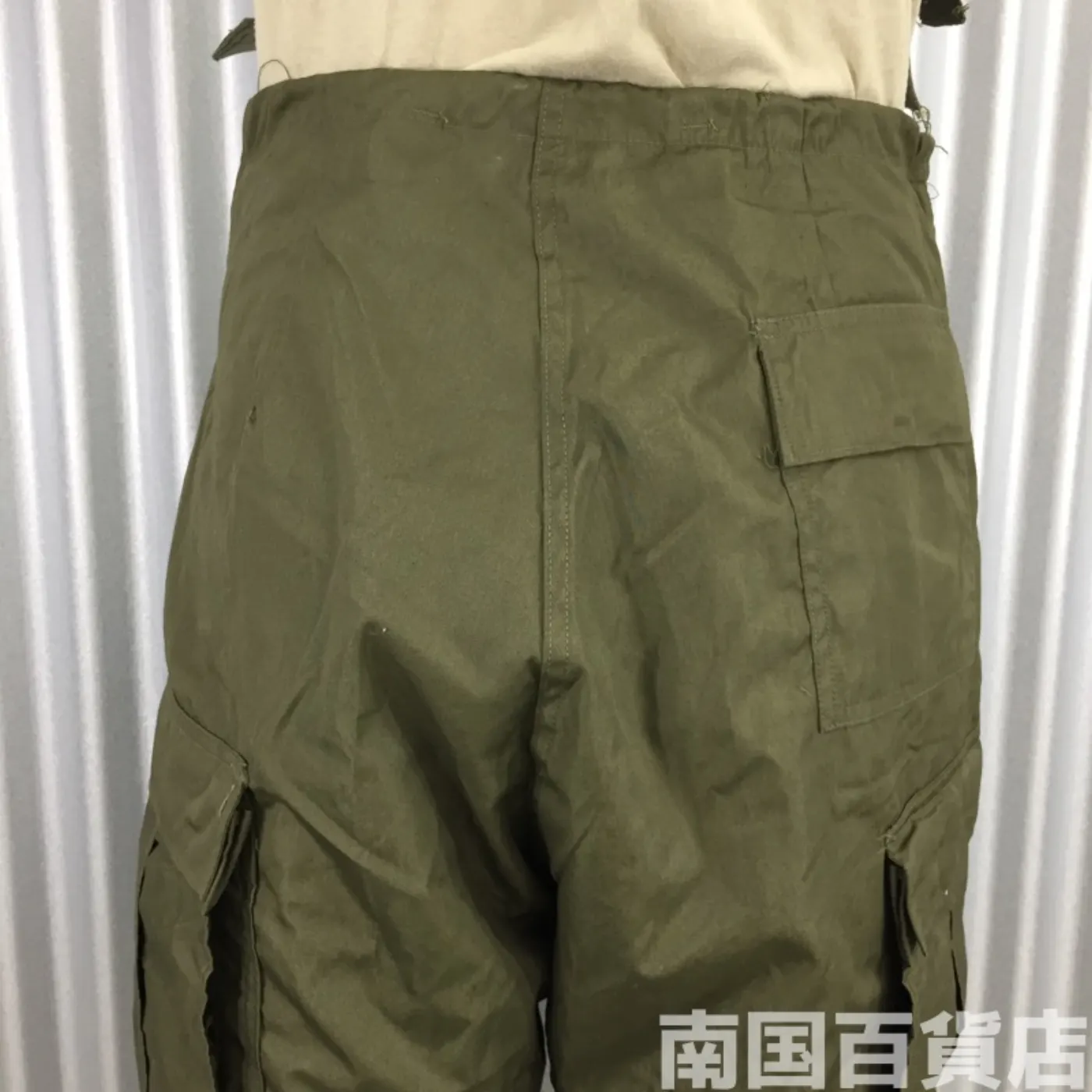 米軍 オーバーオール ライナー付き SRサイズ 極上品 記録写真16