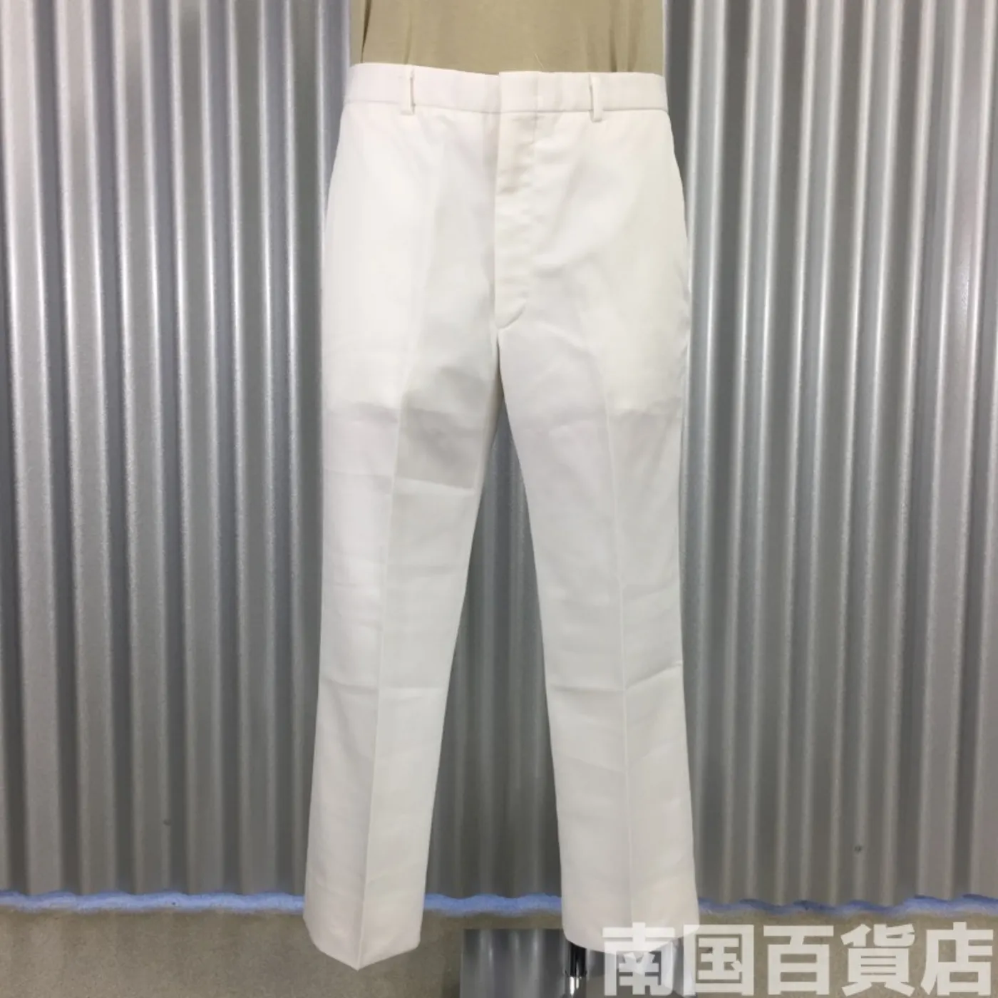 US NAVY 米海軍 WHITE ドレスパンツ サイズ不明 極上品 記録写真1