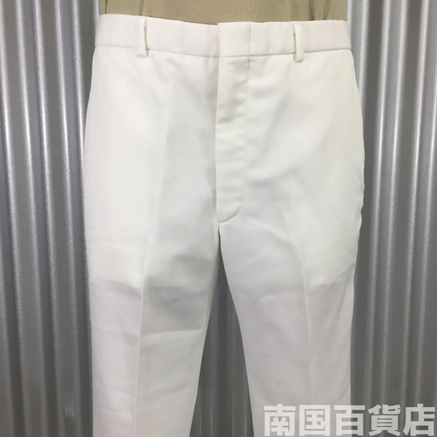 US NAVY 米海軍 WHITE ドレスパンツ サイズ不明 極上品 記録写真3