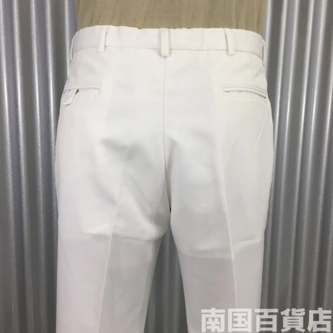 US NAVY 米海軍 WHITE ドレスパンツ サイズ不明 極上品 記録写真10