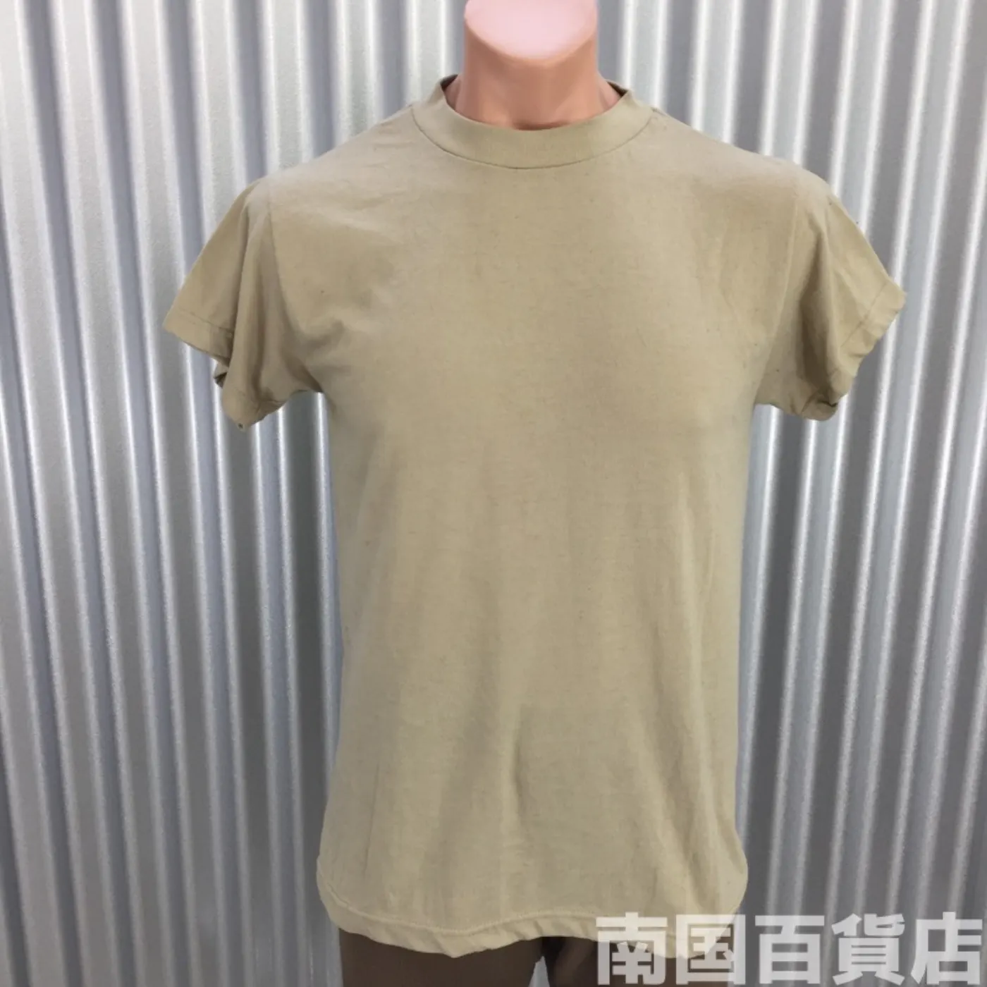 米軍放出品Tシャツ(OD)中古(M) 記録写真1