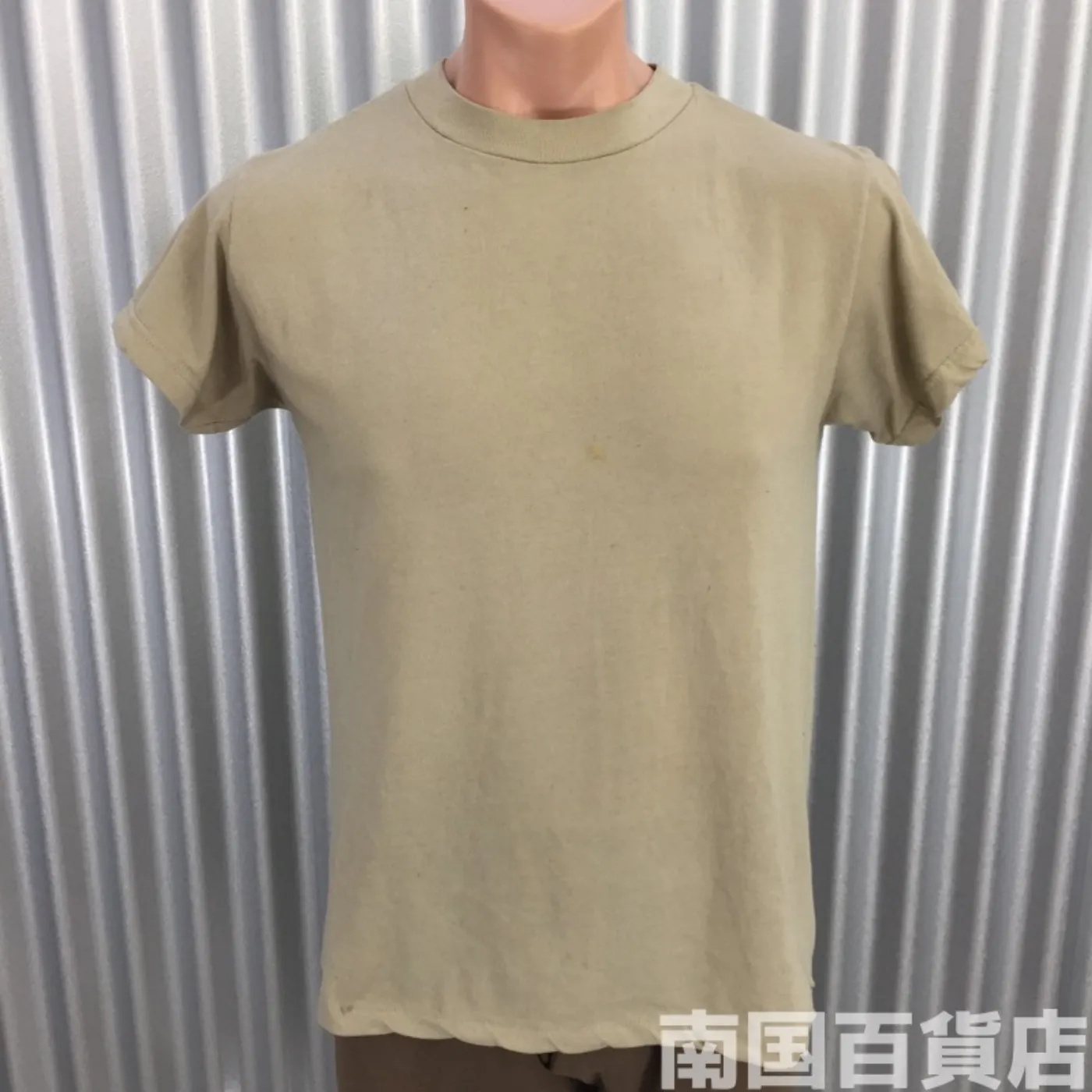 米軍放出品Tシャツ(OD)中古(M) 記録写真1
