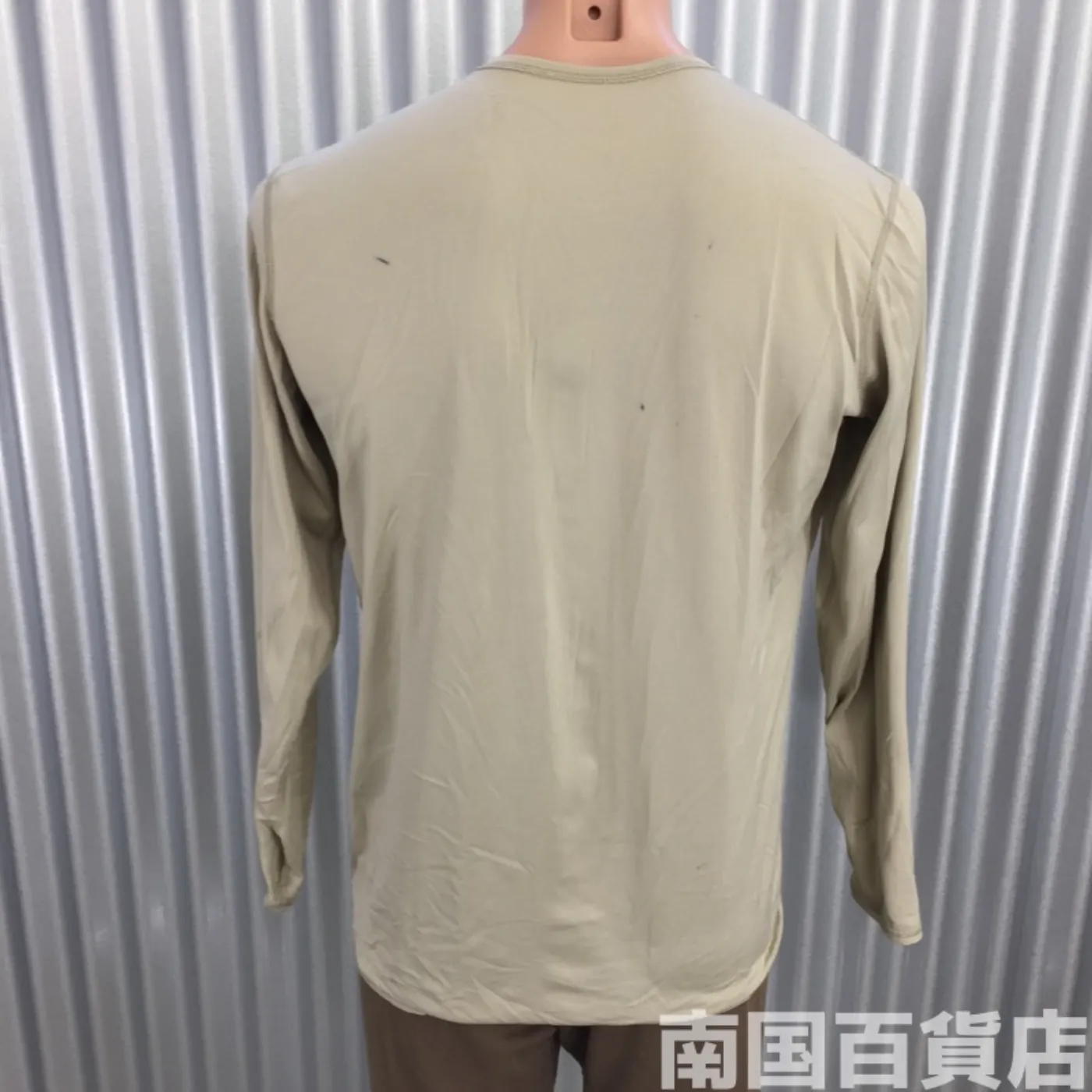 米軍放出品シャツ(OD)中古(サイズ不明) 記録写真2