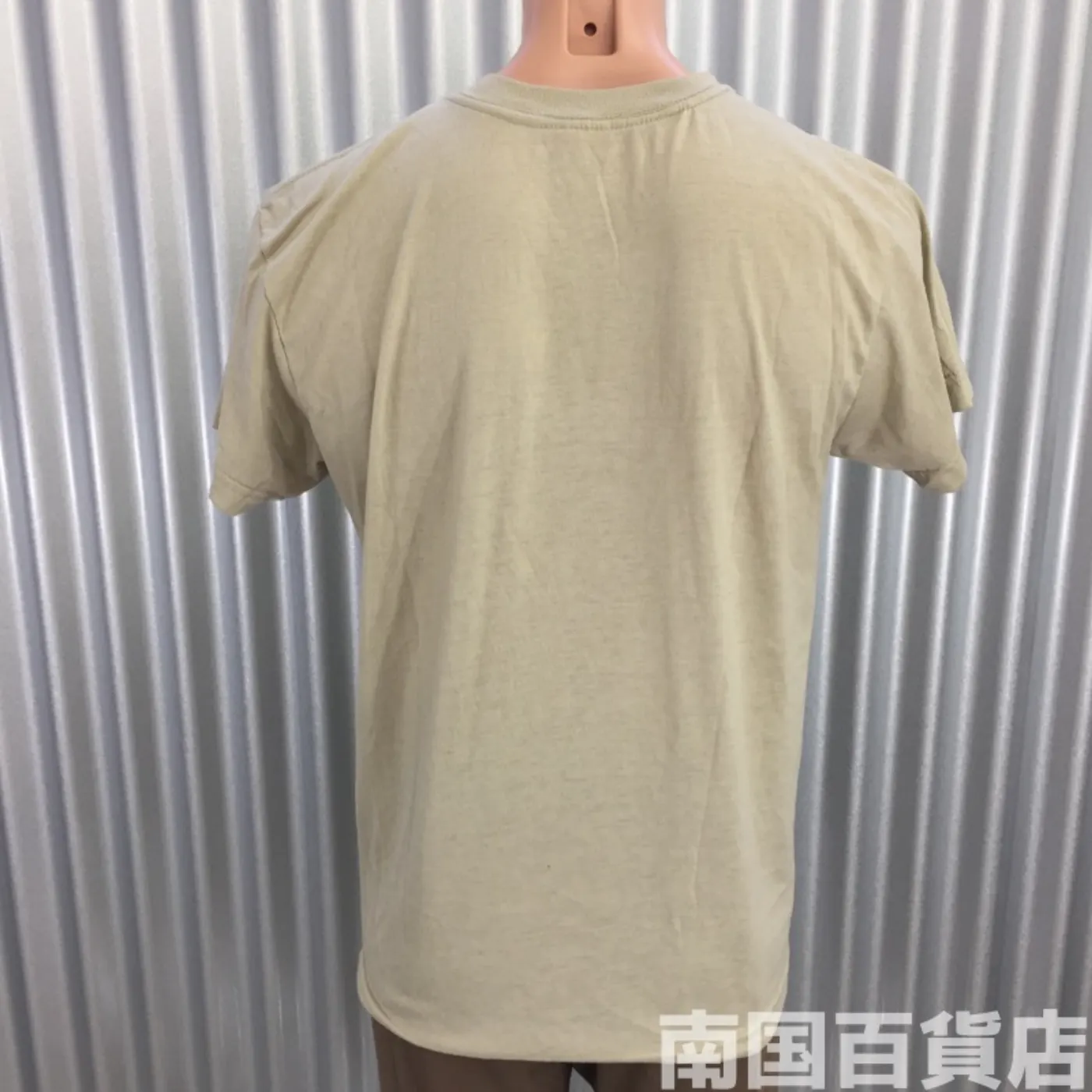 米軍放出品Tシャツ（OD）中古（L) 記録写真2