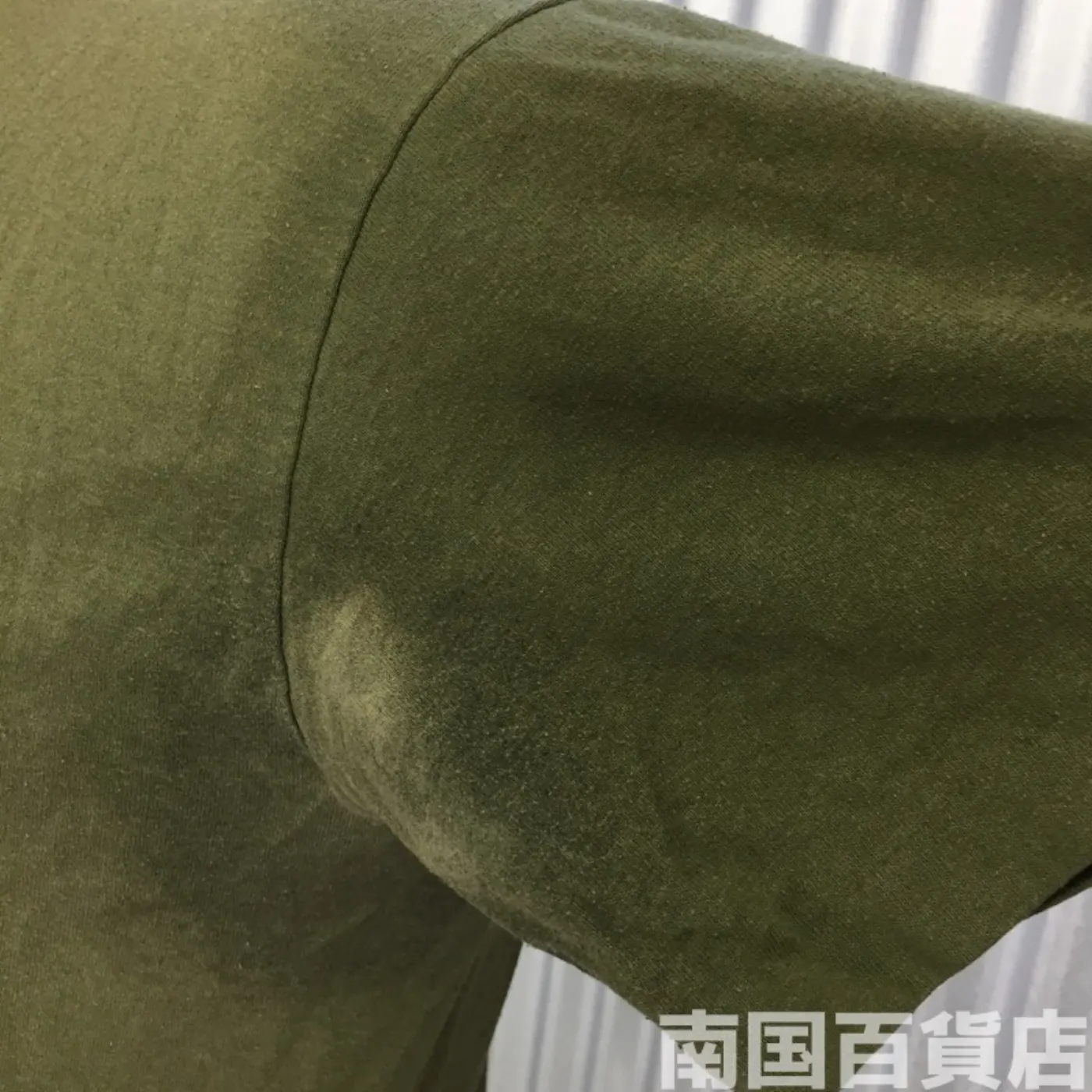 米軍放出品Tシャツ(OD)中古(サイズ不明) 記録写真6