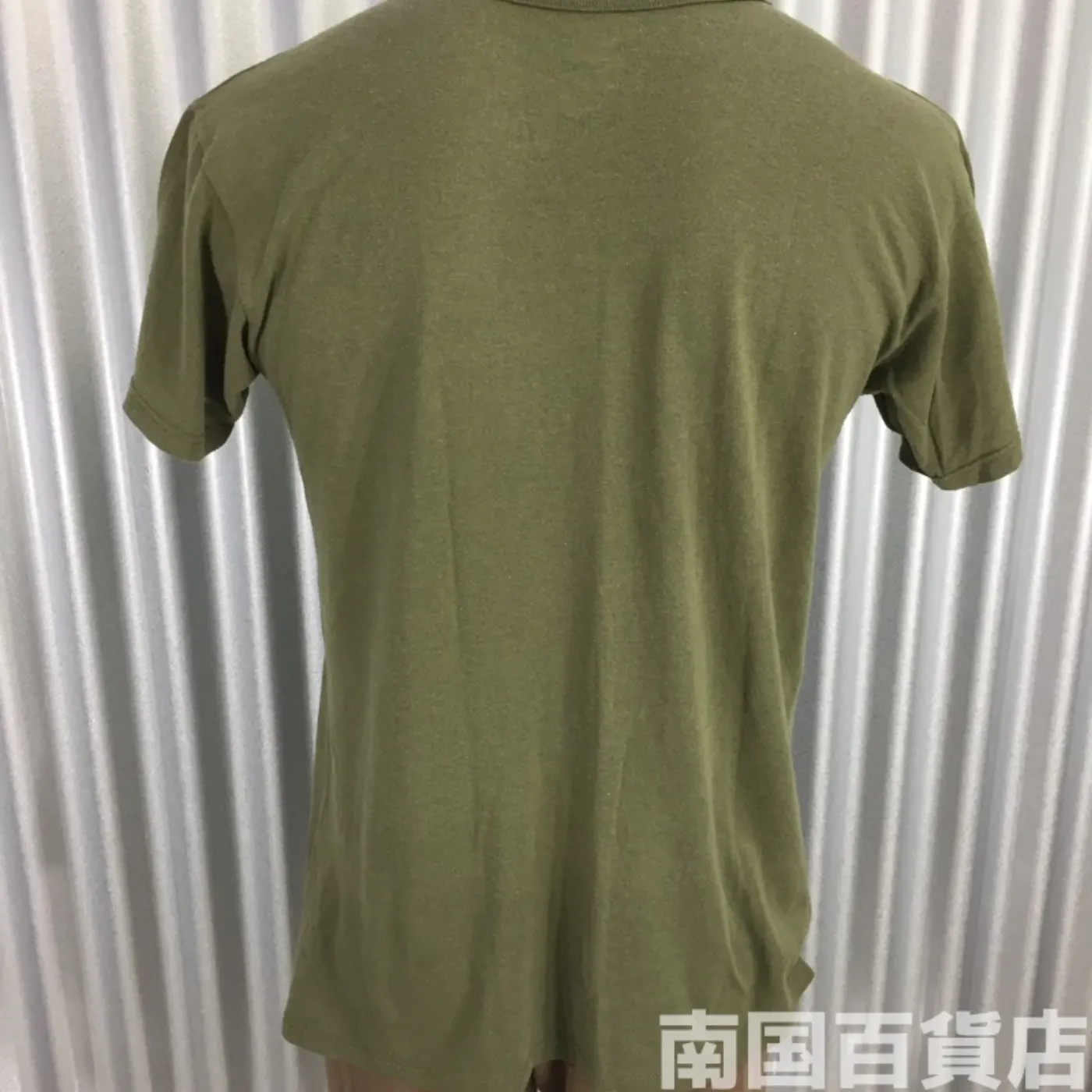 米軍放出品Tシャツ(OD)中古(M) 記録写真2