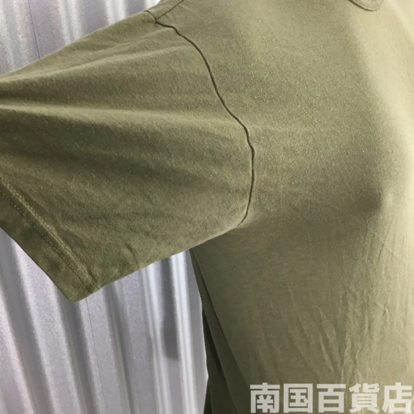 米軍放出品Tシャツ(OD)中古(M) 記録写真4