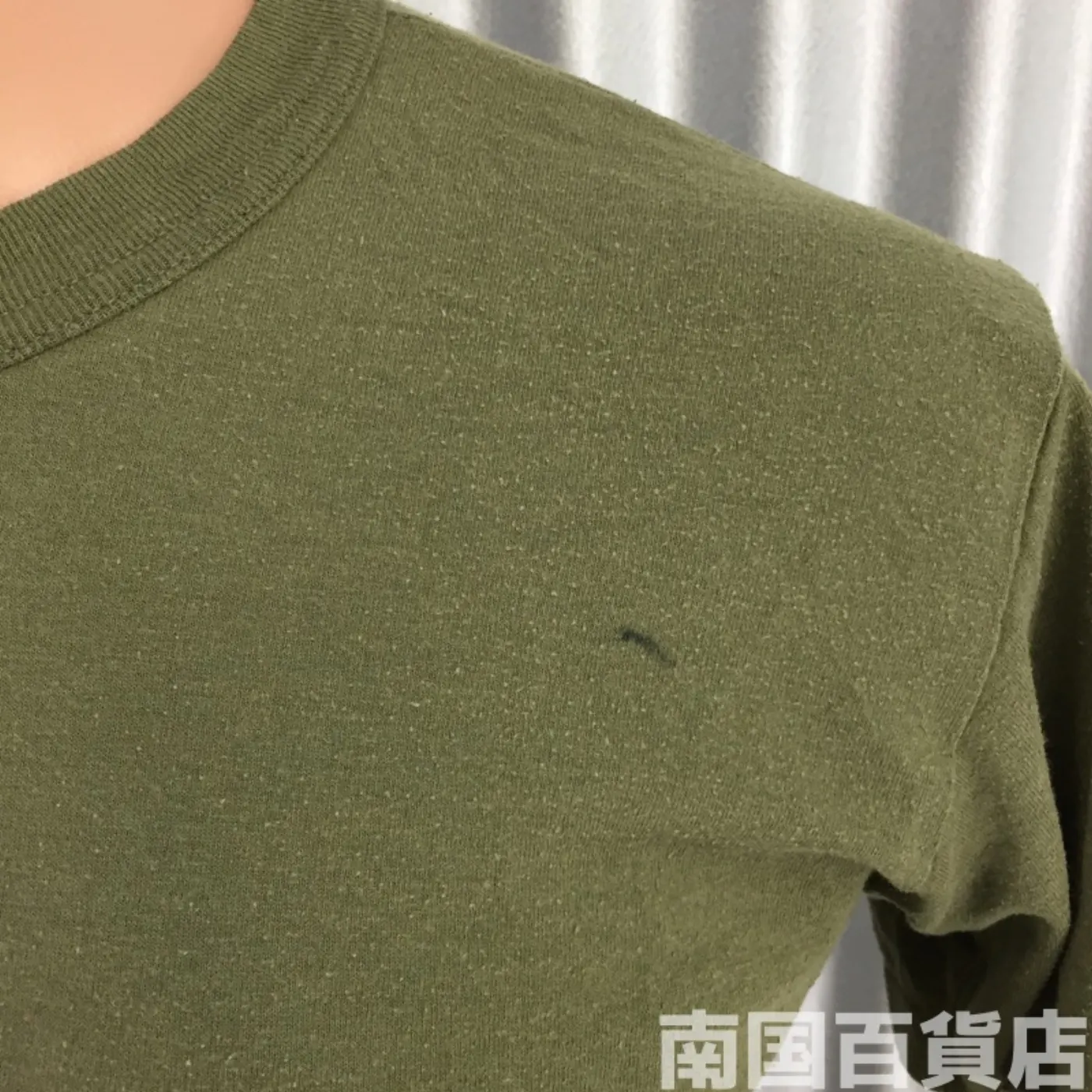 米軍放出品Tシャツ(OD)中古(M) 記録写真5