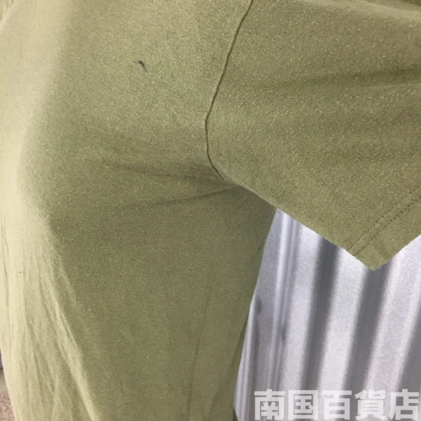 米軍放出品Tシャツ(OD)中古(M) 記録写真6