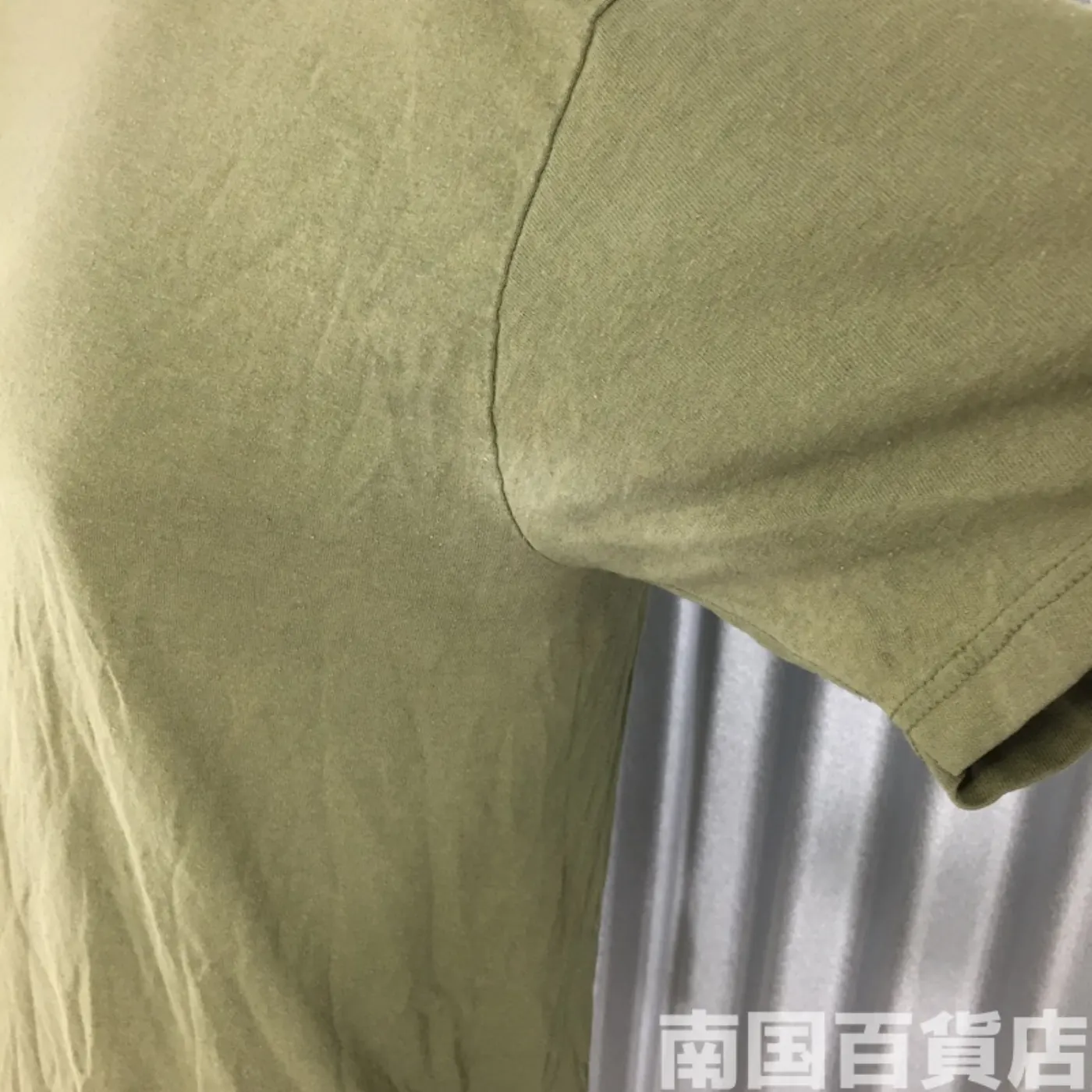 米軍放出品Tシャツ(OD)中古(M) 記録写真6