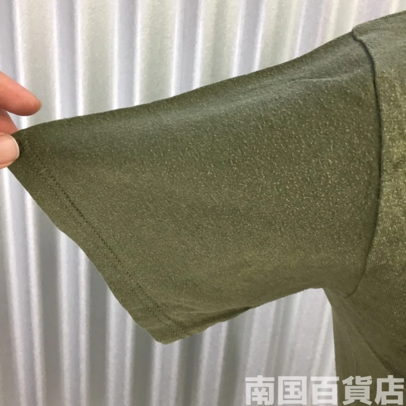 米軍放出品Tシャツ(OD)中古(S) 記録写真5