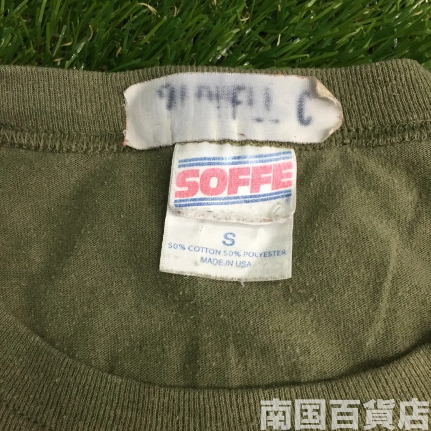 米軍放出品Tシャツ(OD)中古(S) 記録写真6