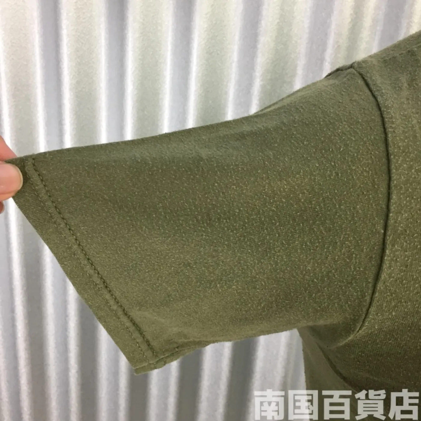 米軍放出品Tシャツ(OD)中古(S) 記録写真5