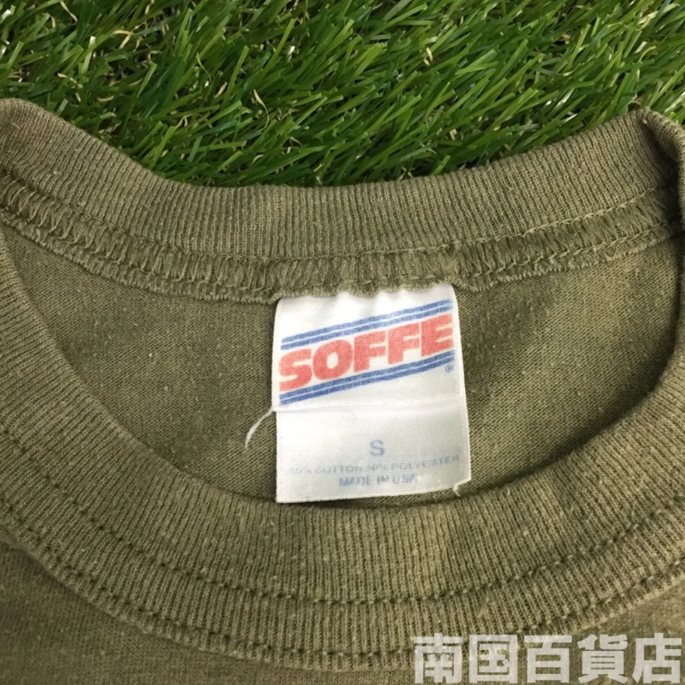 米軍放出品Tシャツ(OD)中古(S) 記録写真6