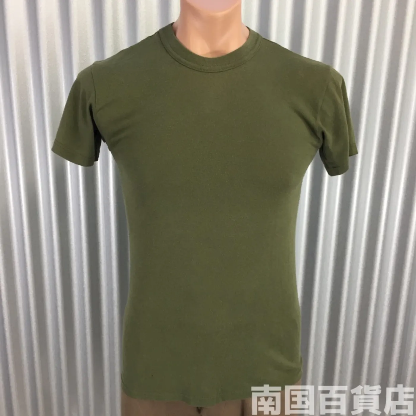米軍放出品Tシャツ(OD)中古(S) 記録写真1