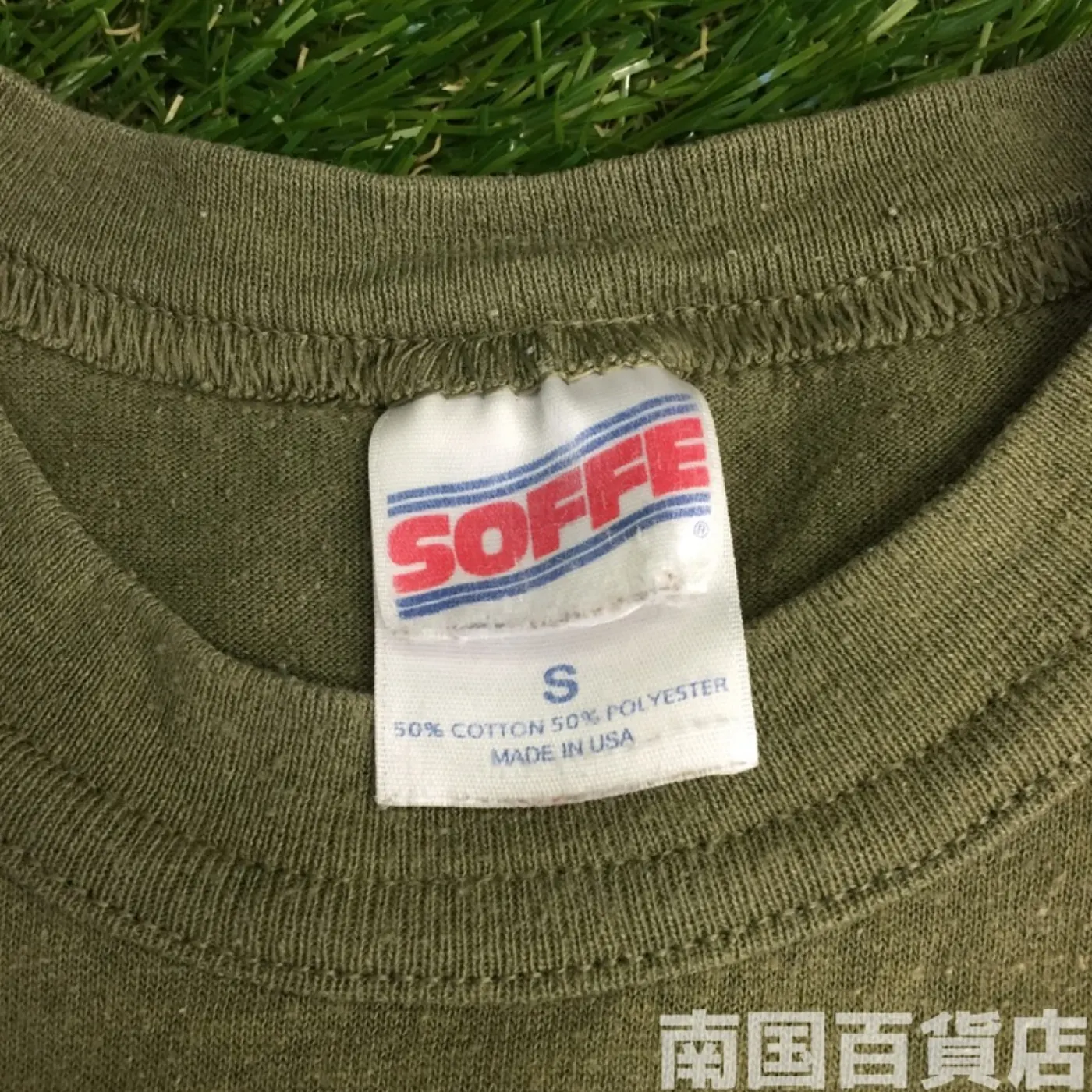 米軍放出品Tシャツ(OD)中古(S) 記録写真6