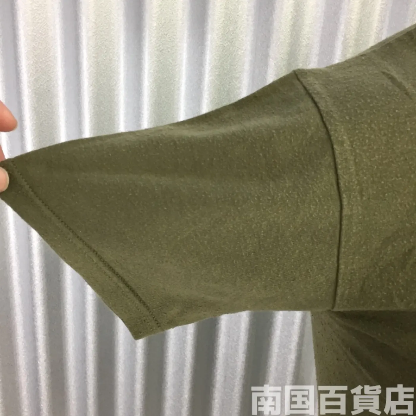 米軍放出品Tシャツ(OD)中古(S) 記録写真5