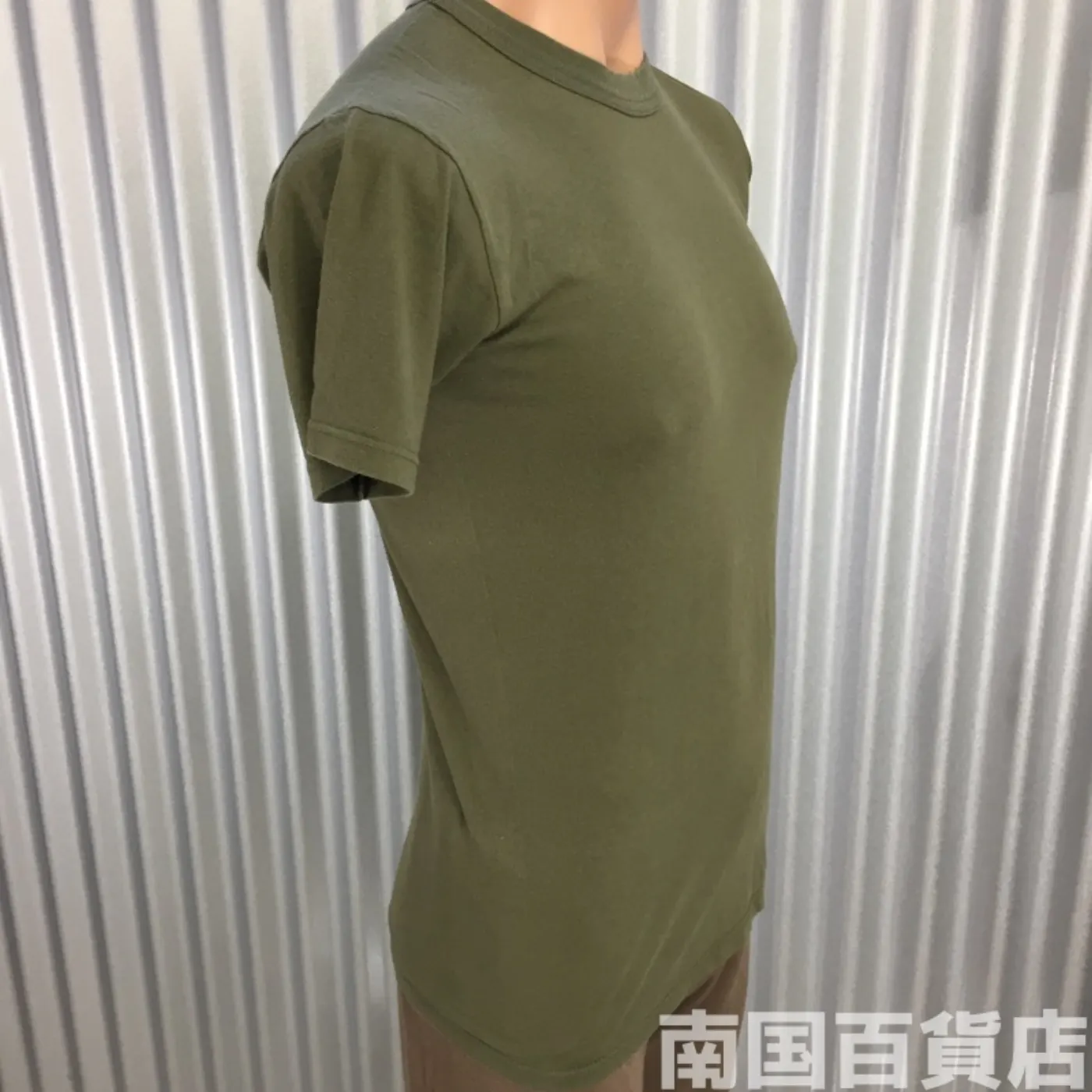 米軍放出品Tシャツ(OD)中古(S) 記録写真4