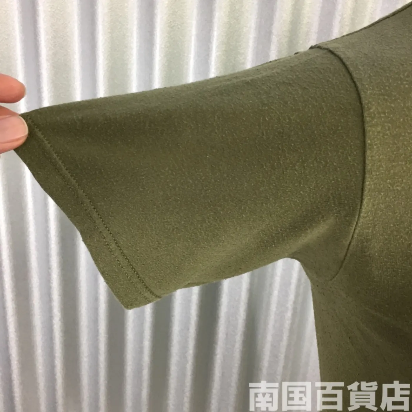 米軍放出品Tシャツ(OD)中古(S) 記録写真5