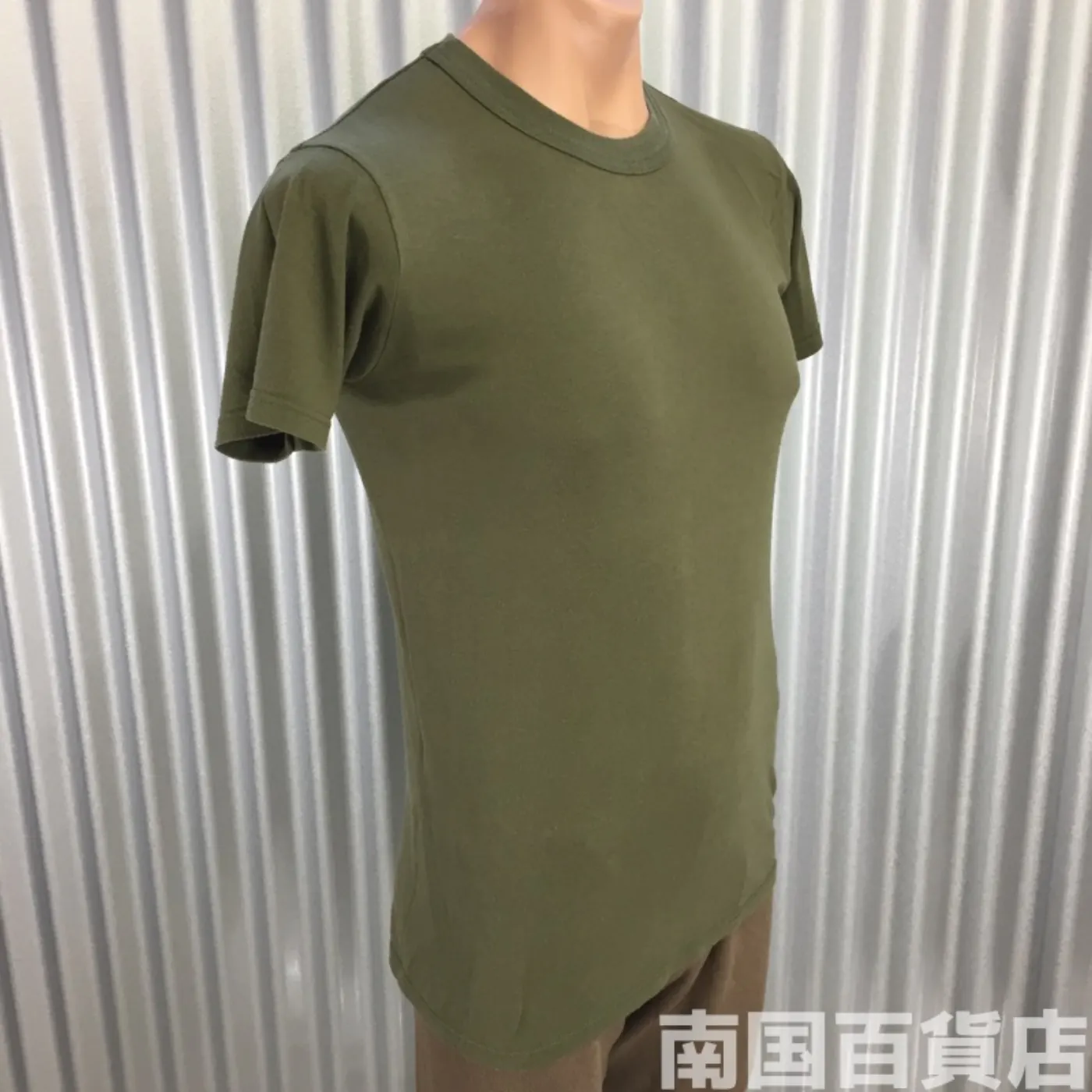 米軍放出品Tシャツ(OD)中古(S) 記録写真4
