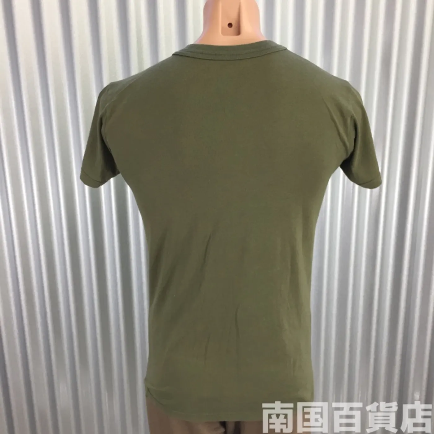米軍放出品Tシャツ(OD)中古(S) 記録写真2