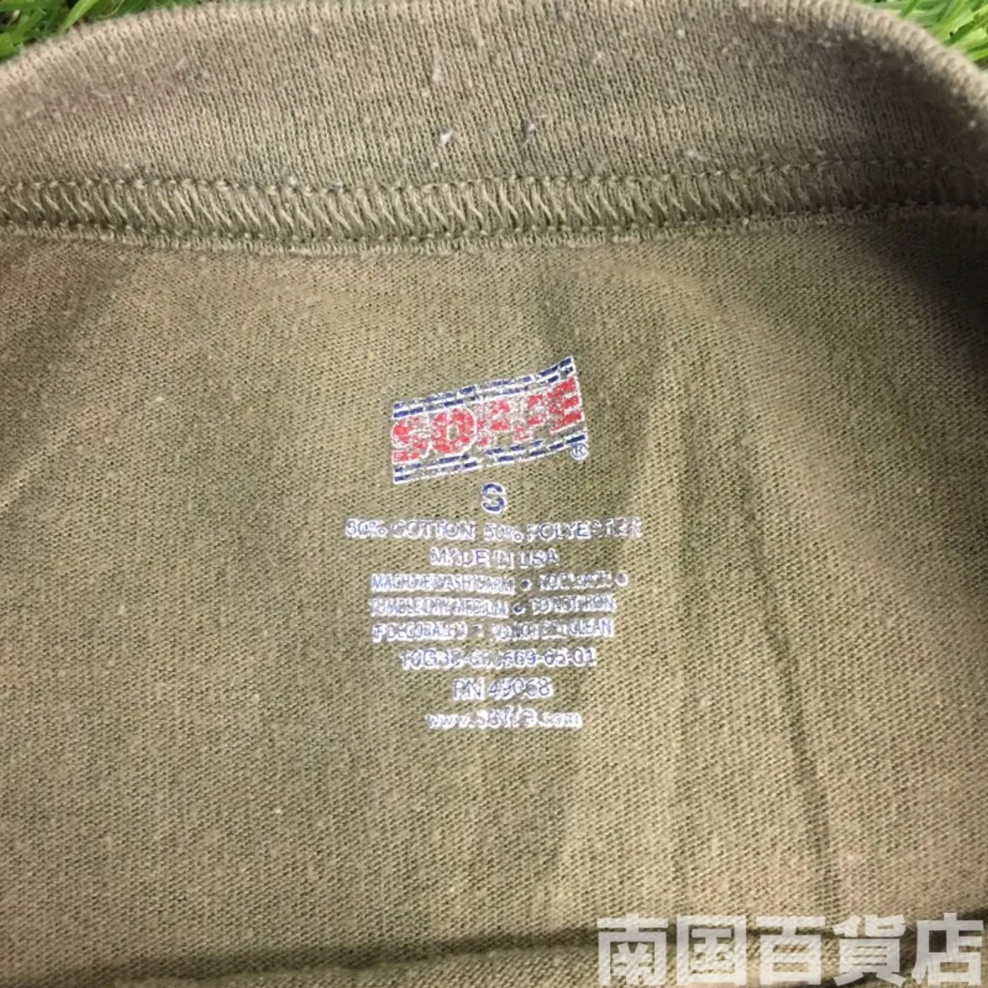 米軍放出品Tシャツ(OD)中古(S) 記録写真6