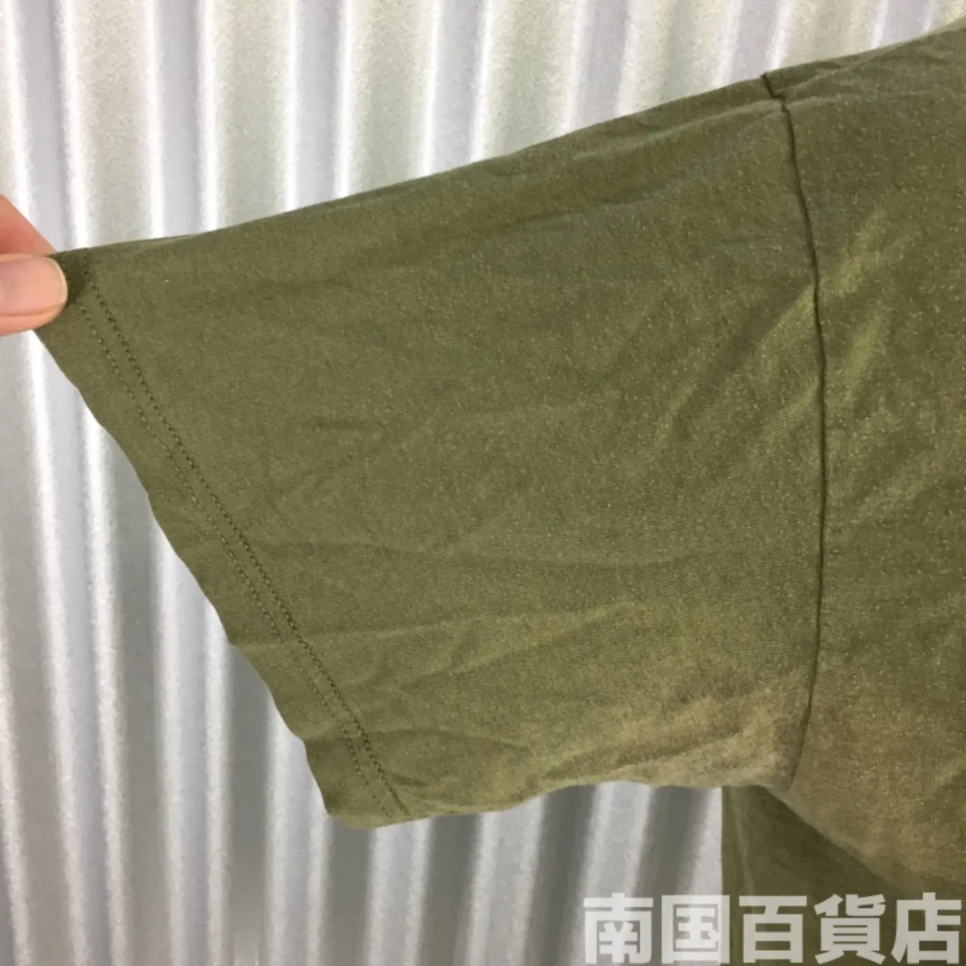 米軍放出品 Tシャツ(OD) 中古(L) 記録写真5