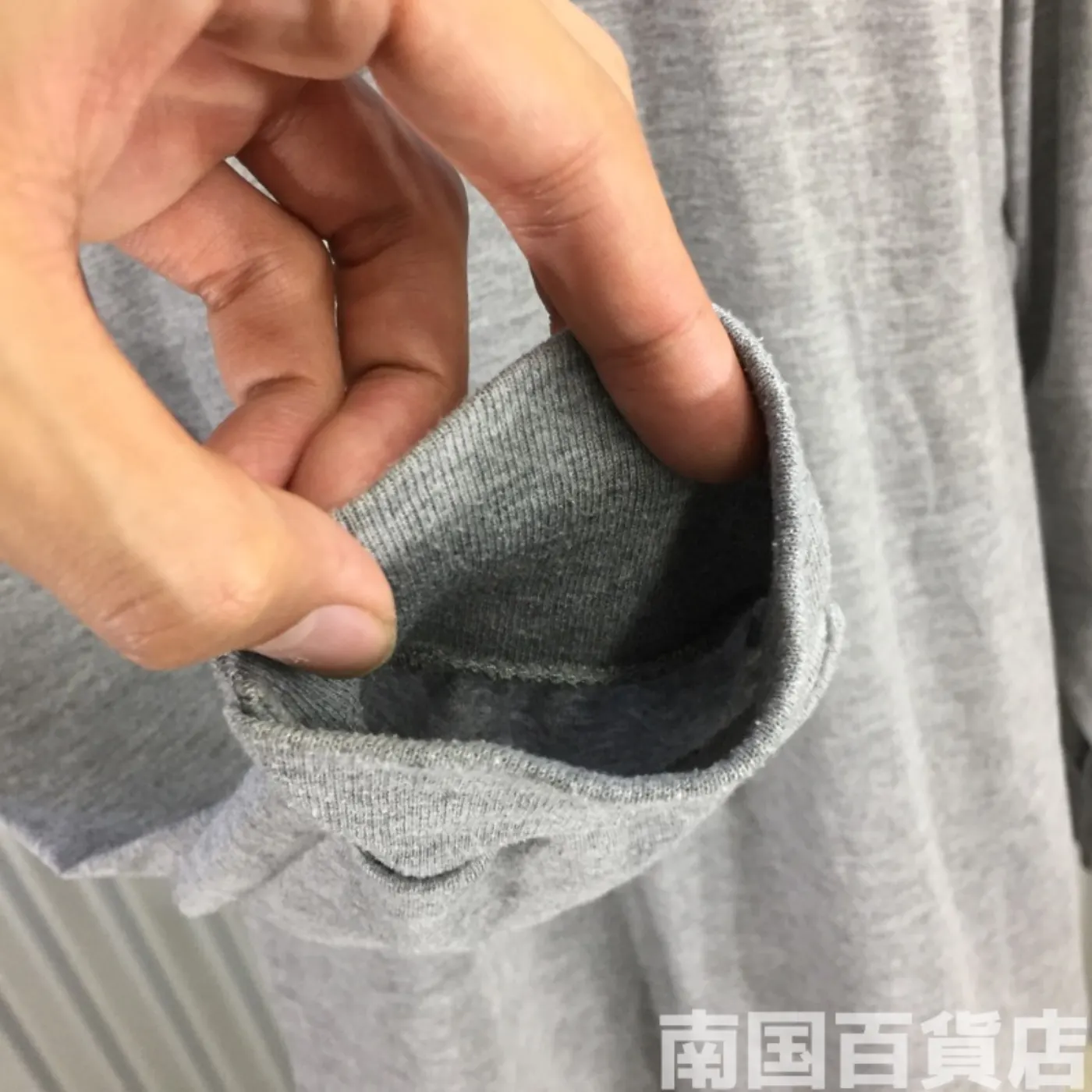 米軍放出品シャツ（グレー）中古（サイズ不明) 記録写真8